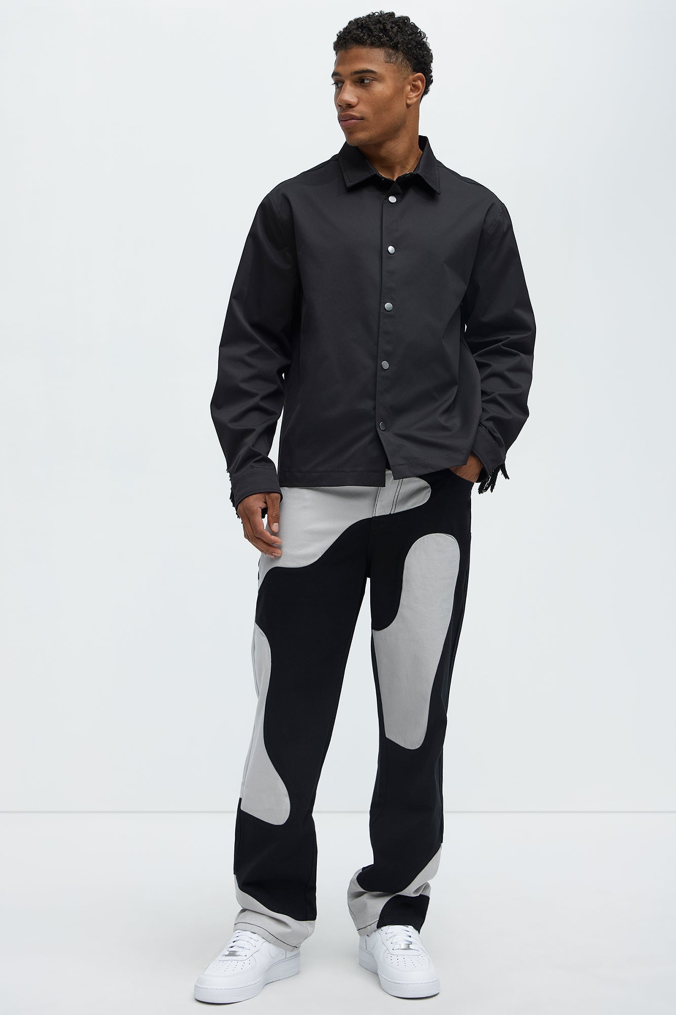 Lava Straight Pants - Black/combo