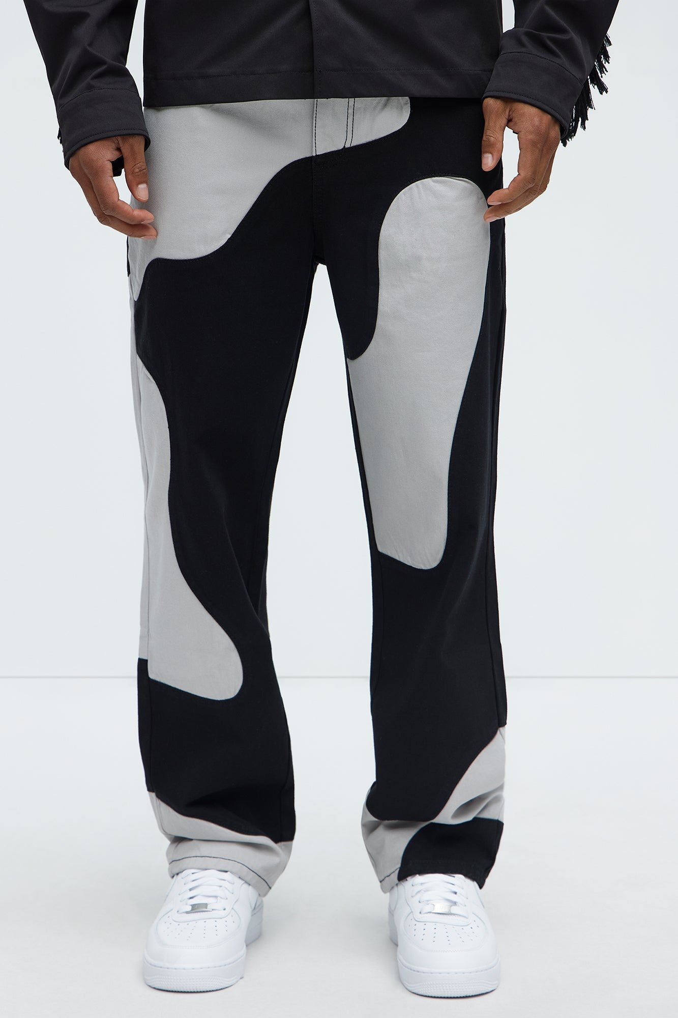 Lava Straight Pants - Black/combo