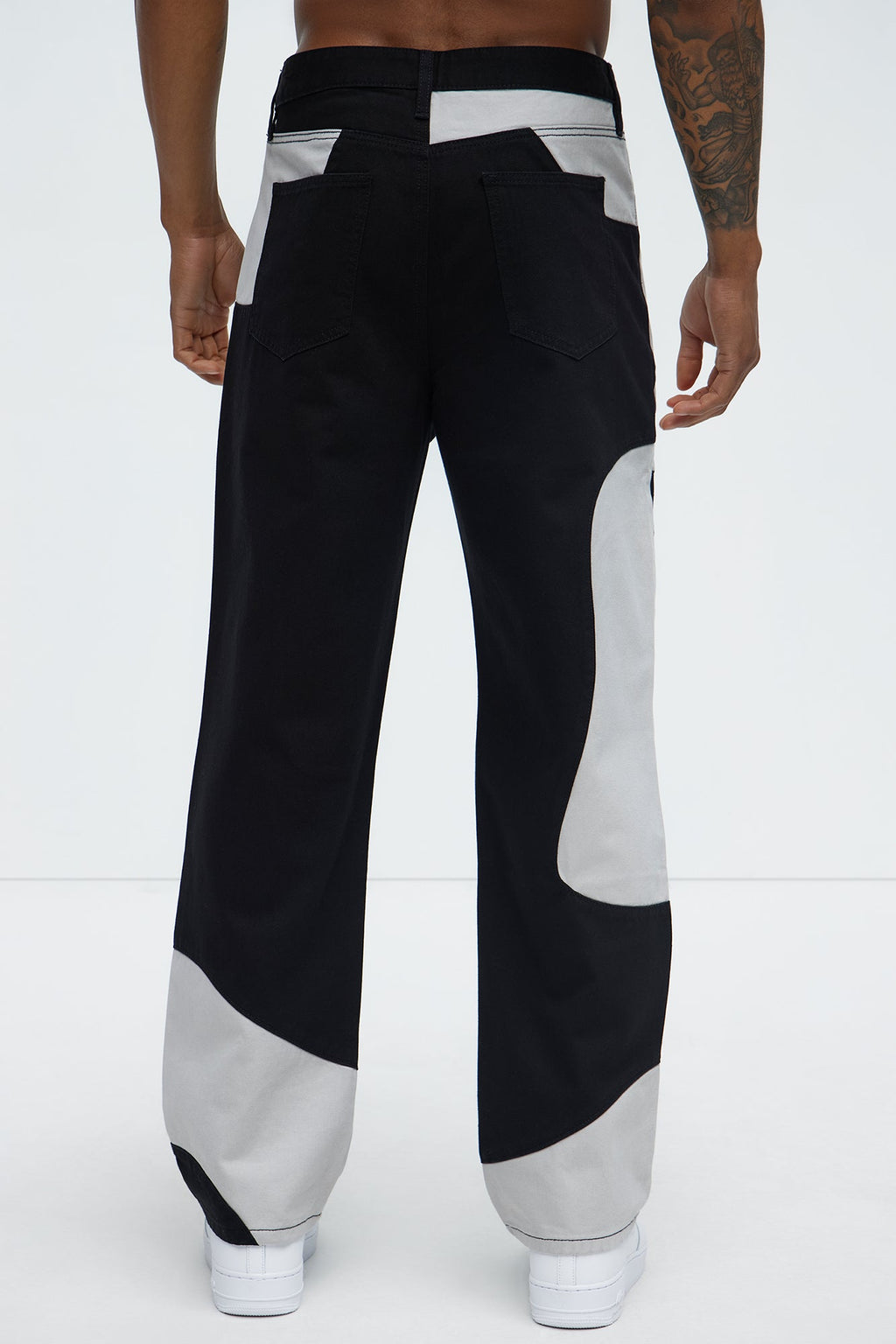 Lava Straight Pants - Black/combo