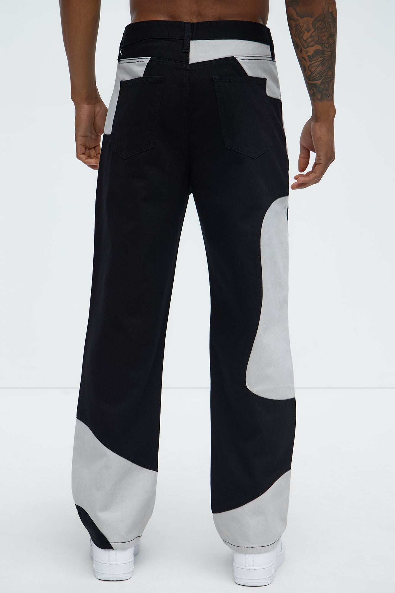 Lava Straight Pants - Black/combo