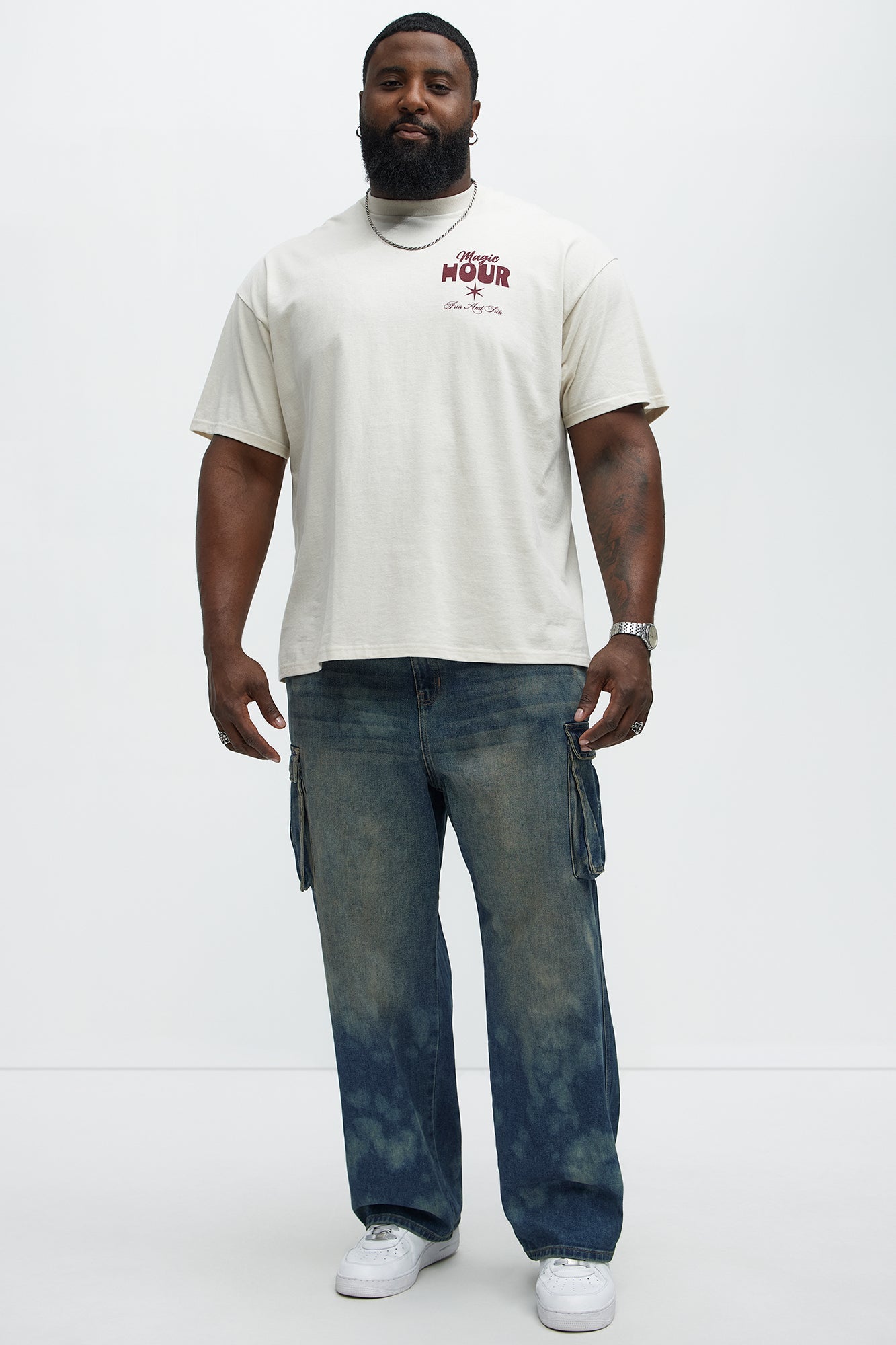 The Magic Hour Short Sleeve Tee - Natural