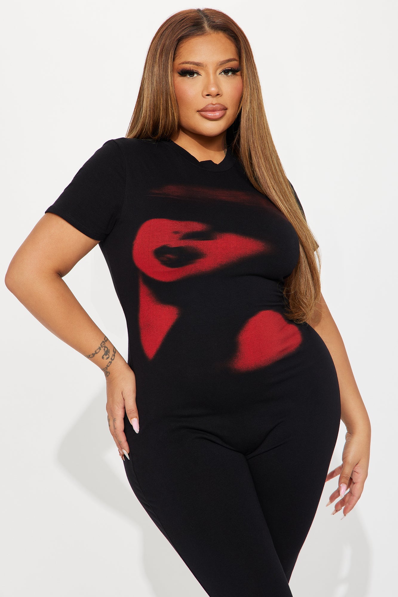 Forgive The Night Jumpsuit - Black/combo