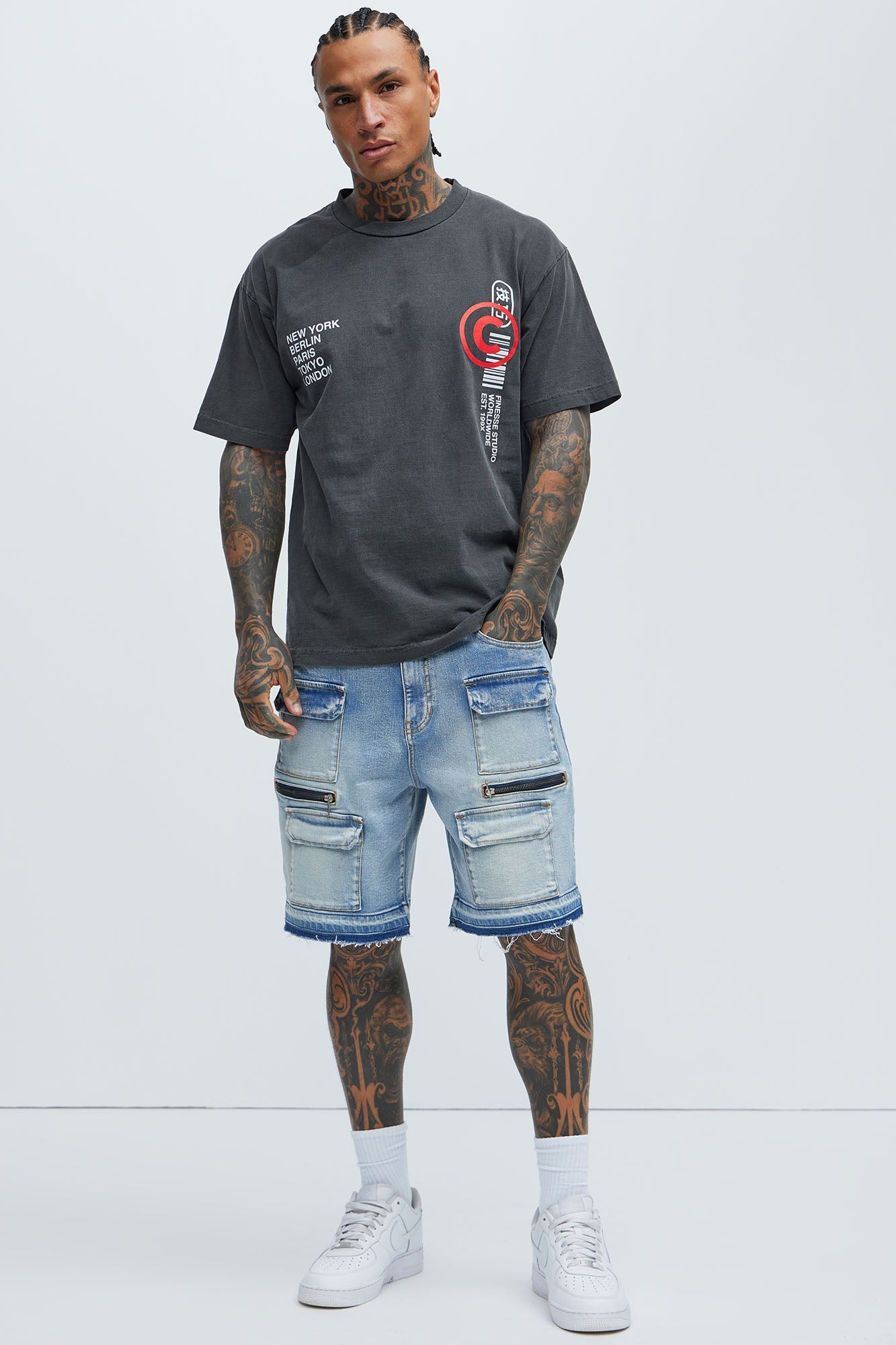 Finesse Studio Short Sleeve Tee - Black