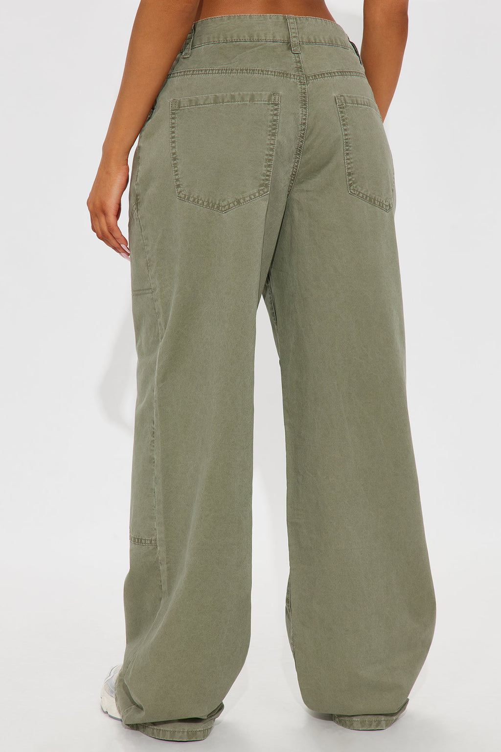 Megan Wide Leg Pant - Olive