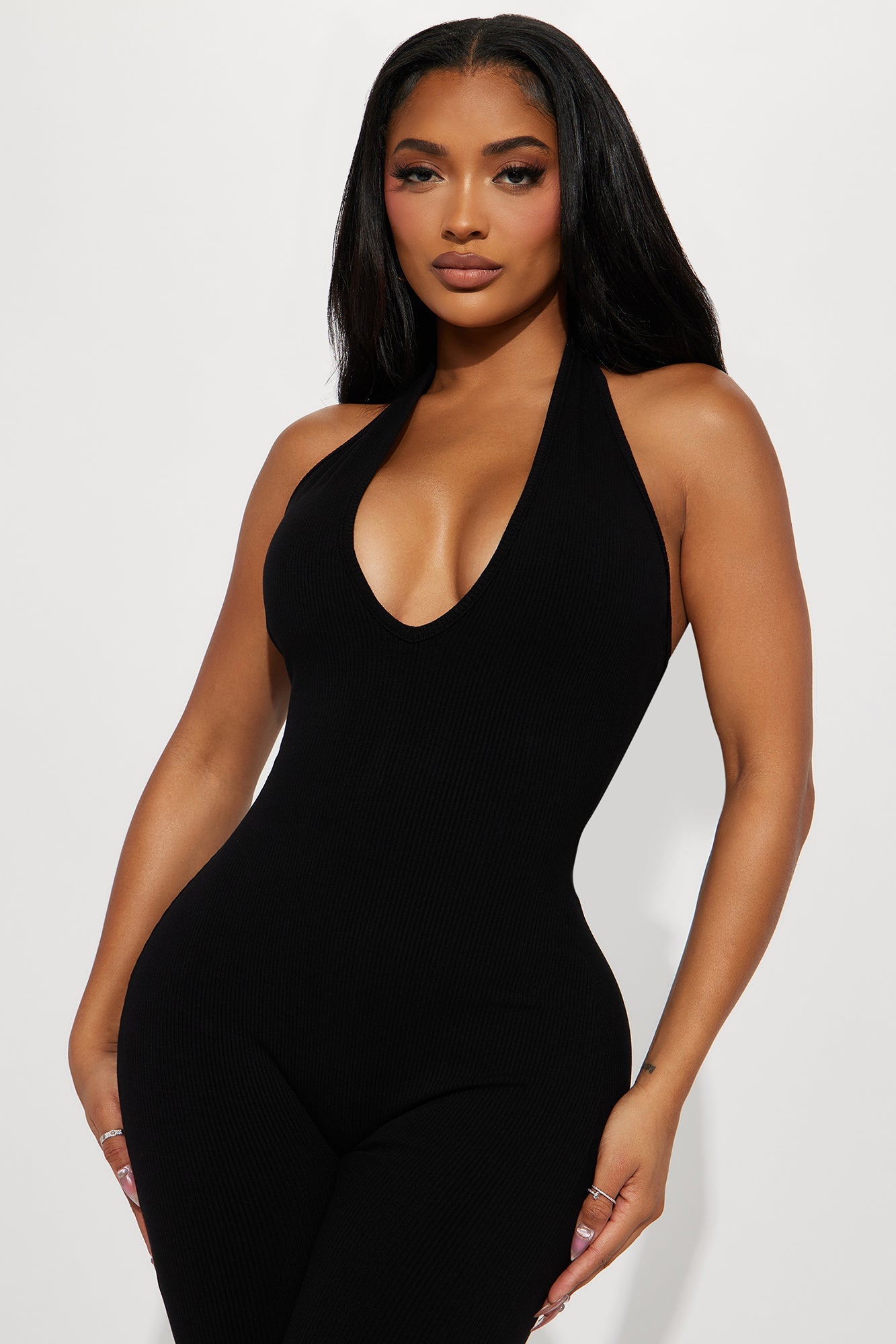 Taytum Snatched Jumpsuit - Black