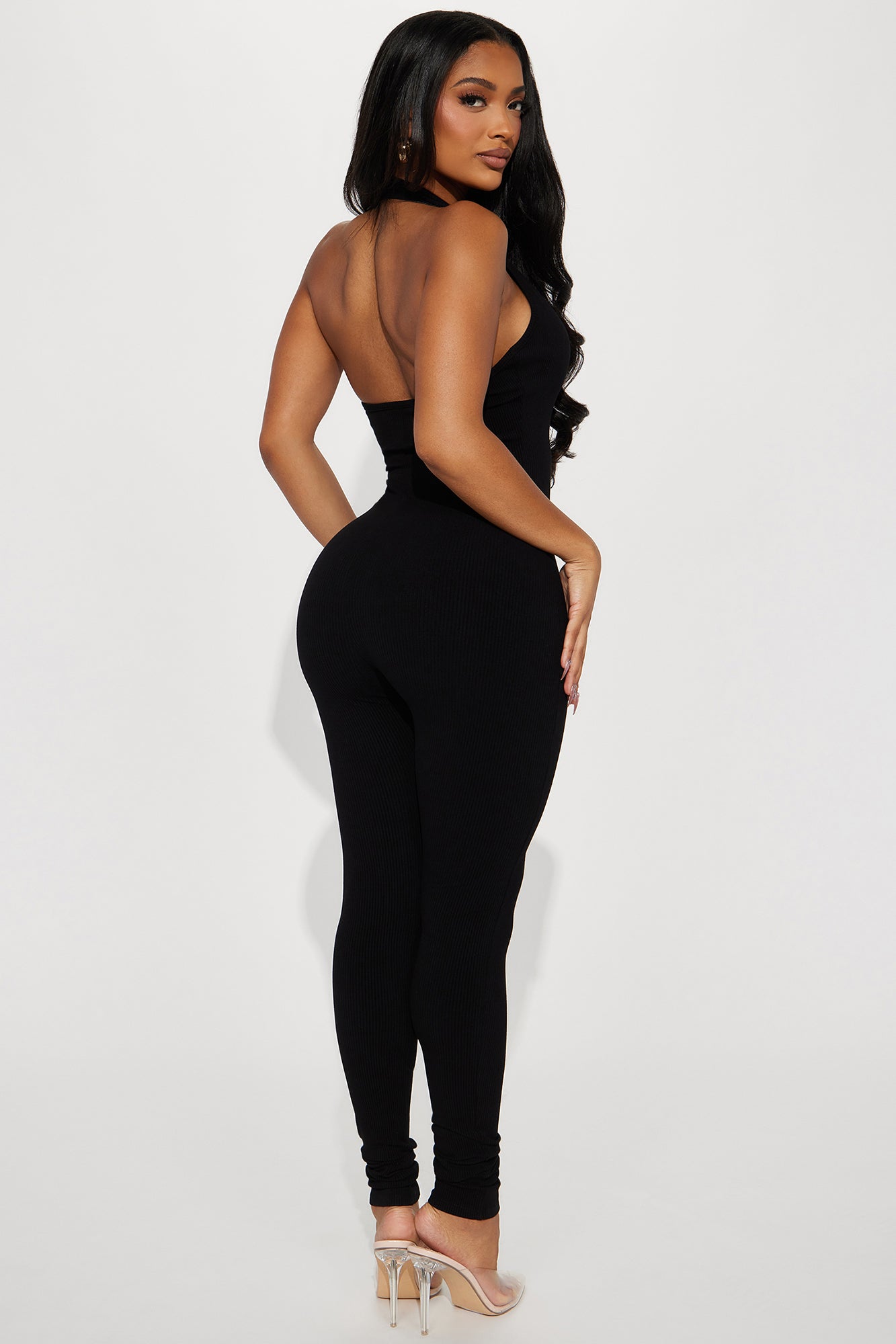 Taytum Snatched Jumpsuit - Black