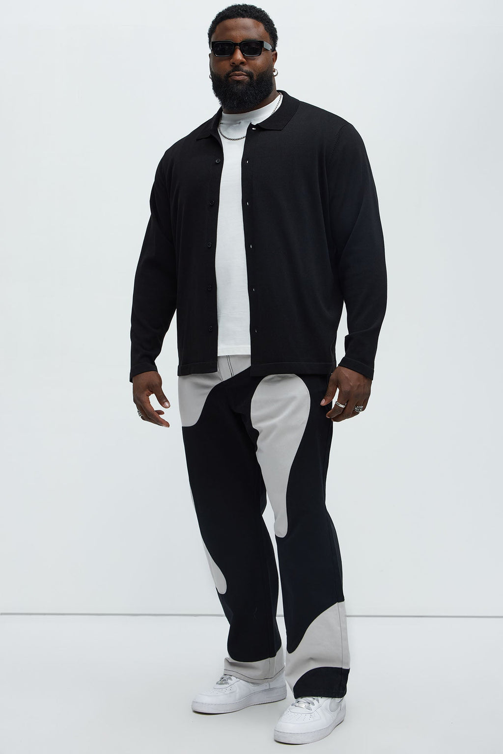 Lava Straight Pants - Black/combo