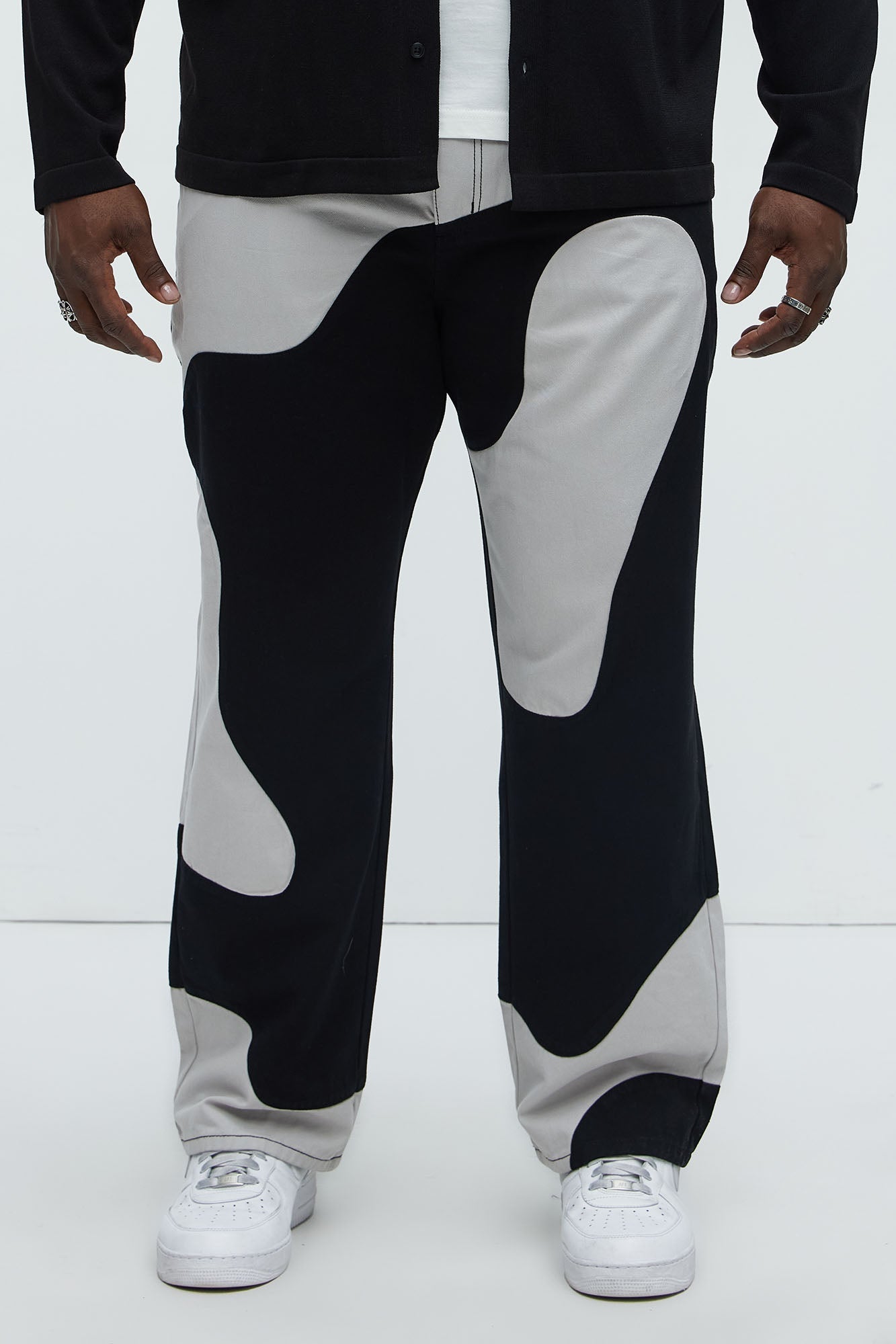 Lava Straight Pants - Black/combo