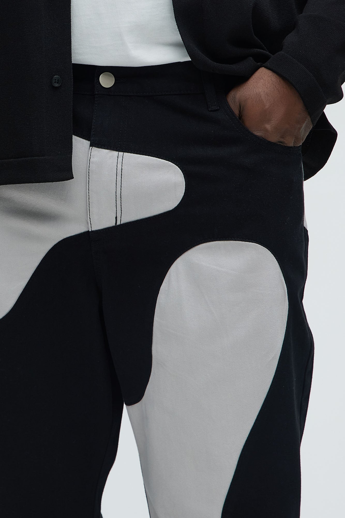 Lava Straight Pants - Black/combo