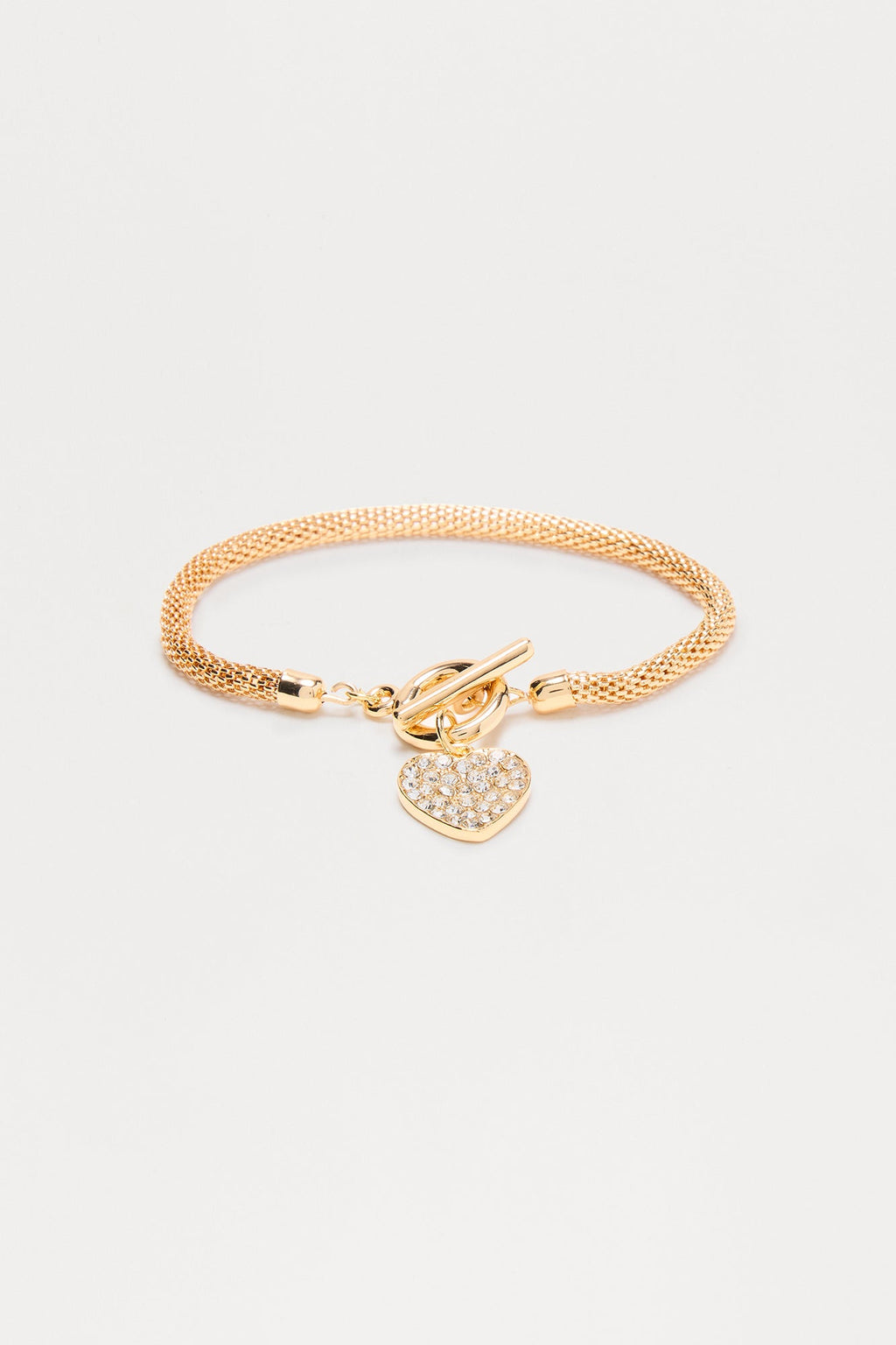 Adore You Heart Bracelet - Gold