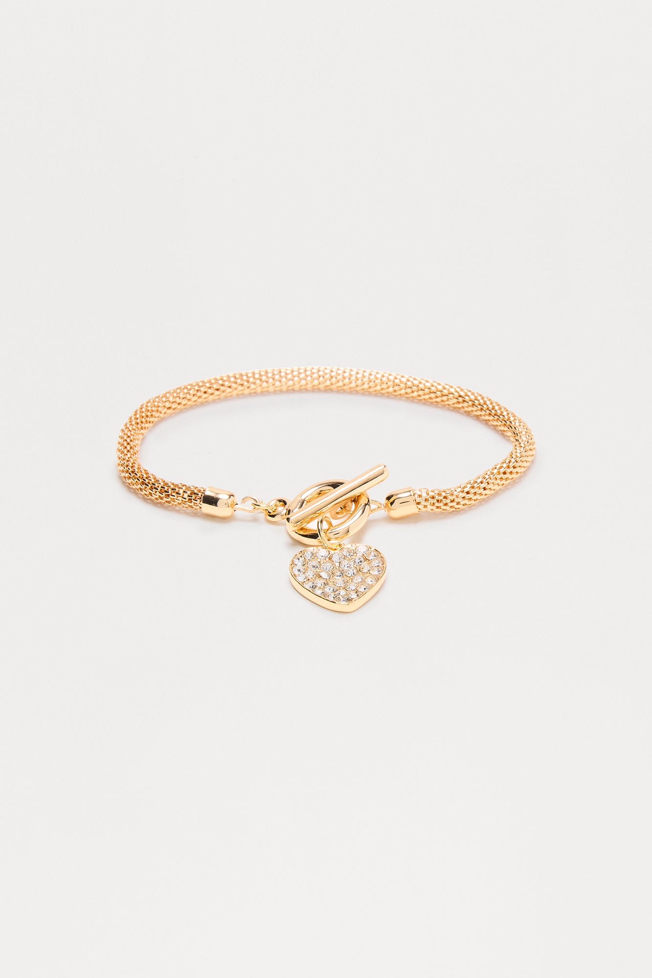 Adore You Heart Bracelet - Gold
