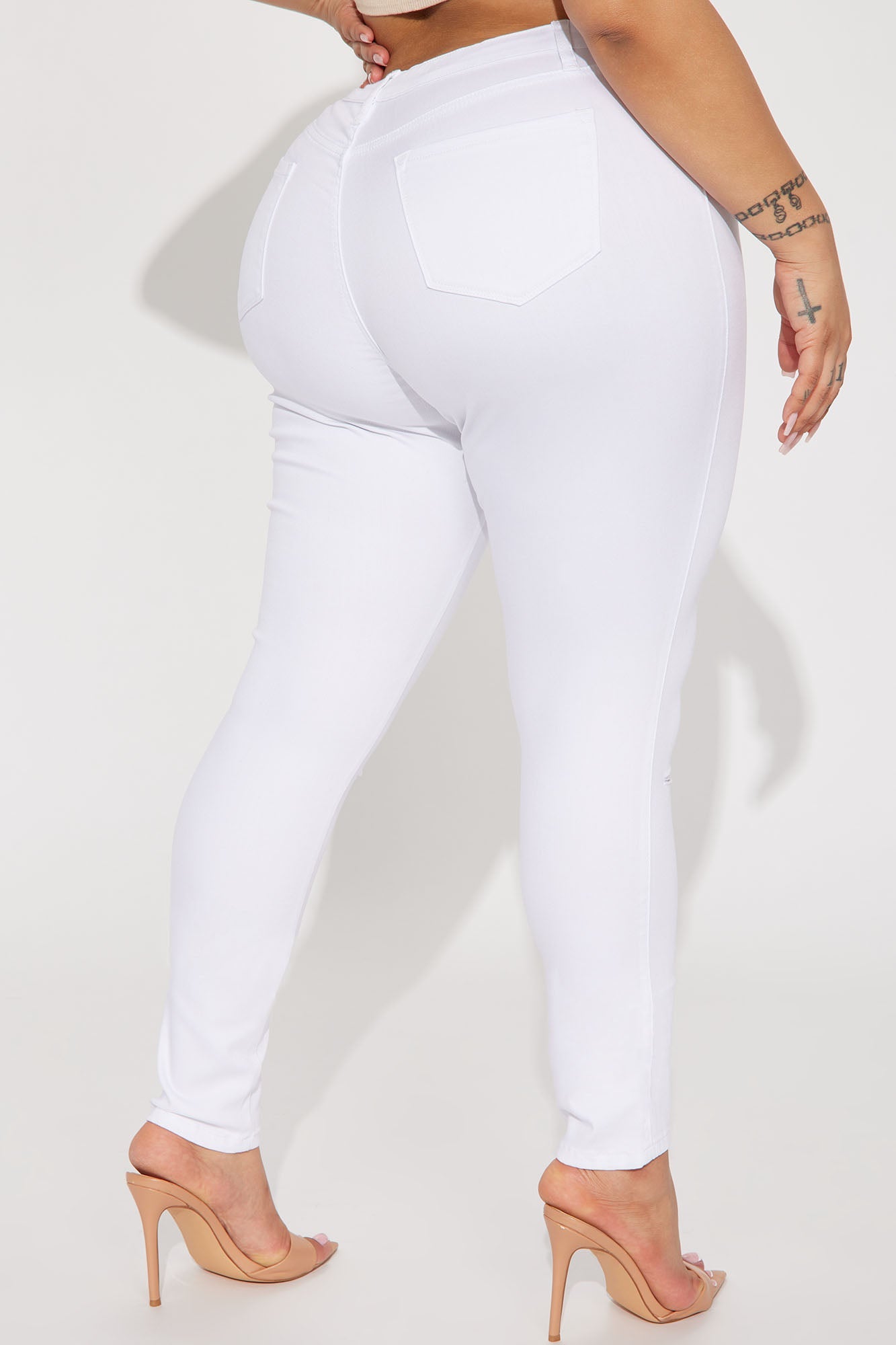 Tall Canopy Jeans - White