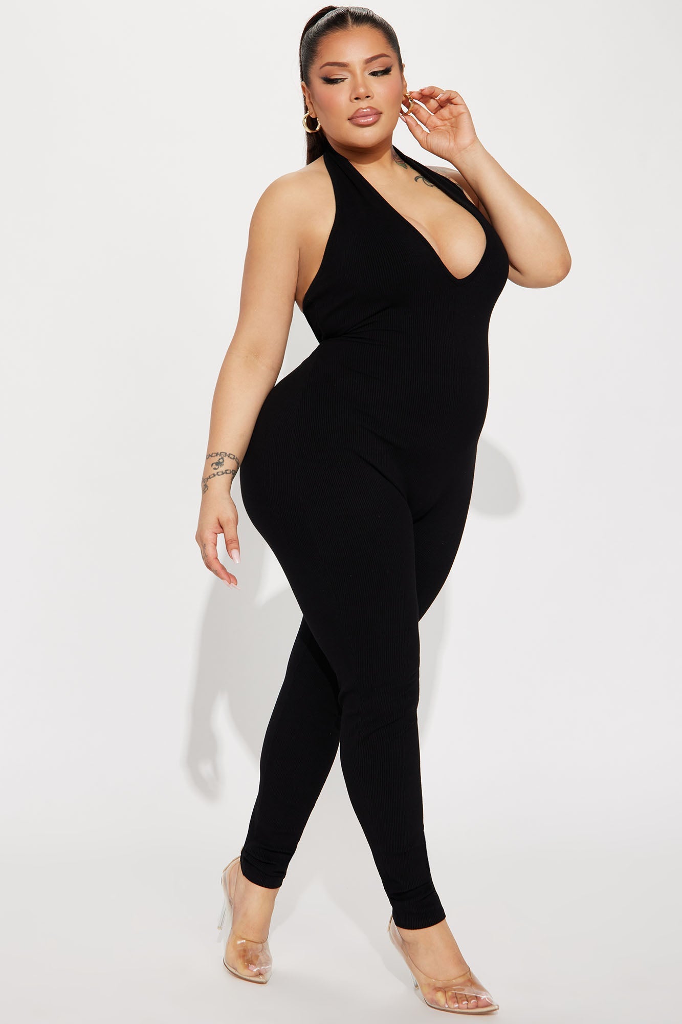 Taytum Snatched Jumpsuit - Black