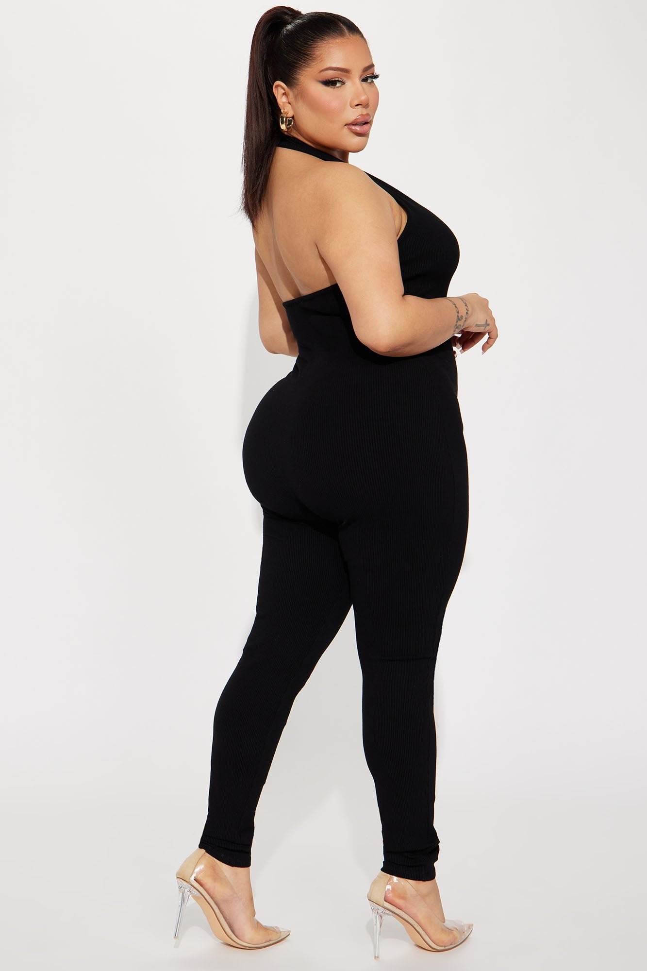 Taytum Snatched Jumpsuit - Black