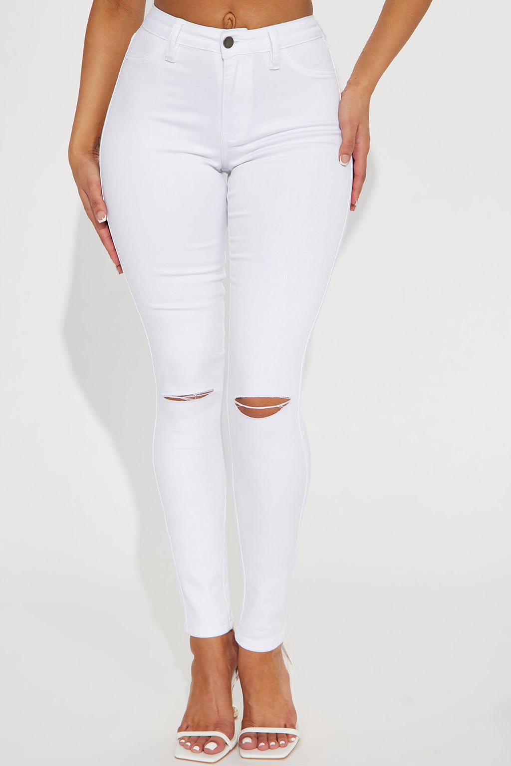 Tall Canopy Jeans - White