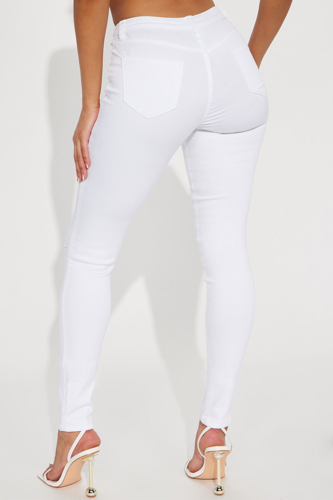 Tall Canopy Jeans - White