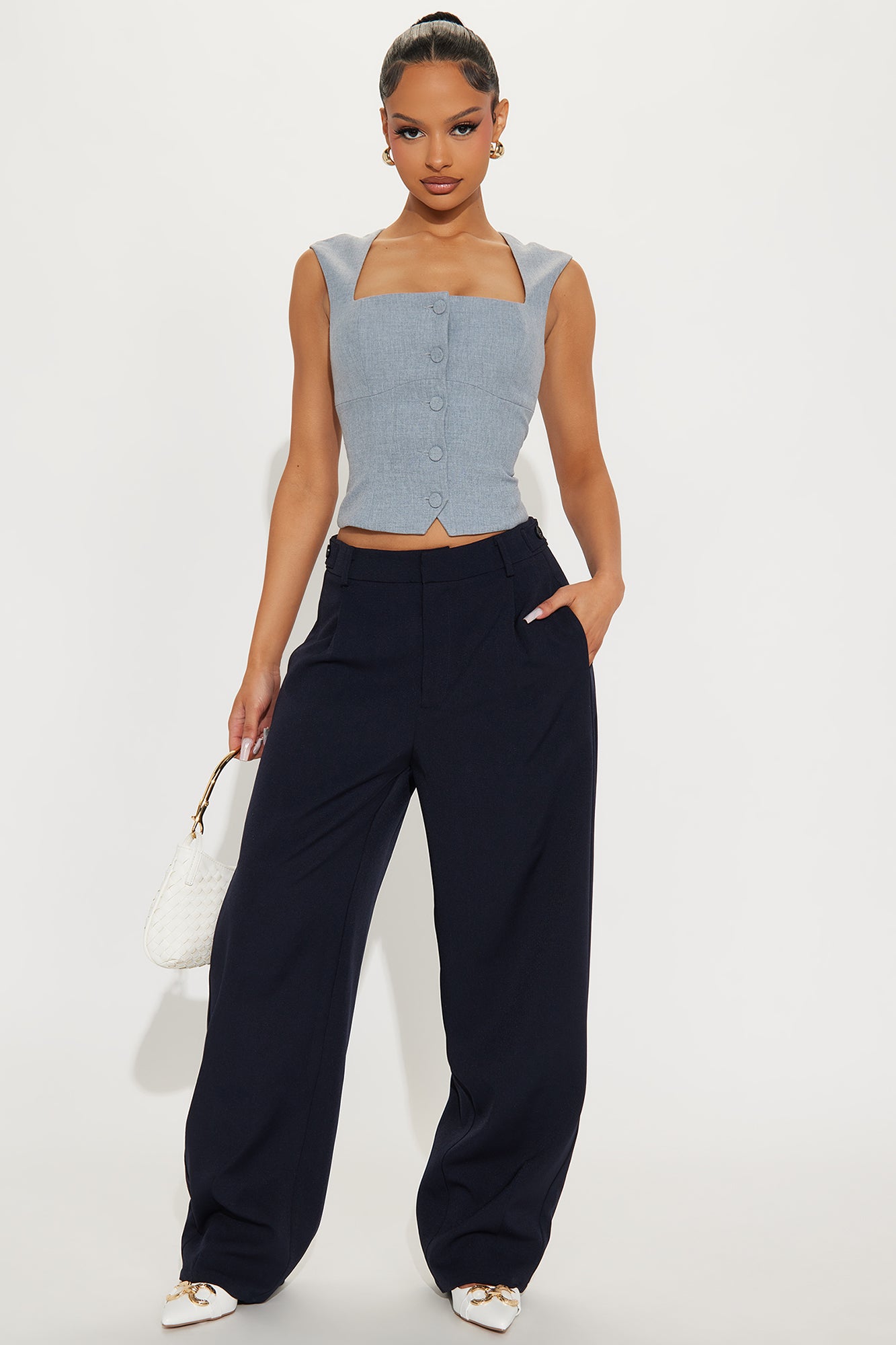 Brooklyn Trouser Pant - Navy