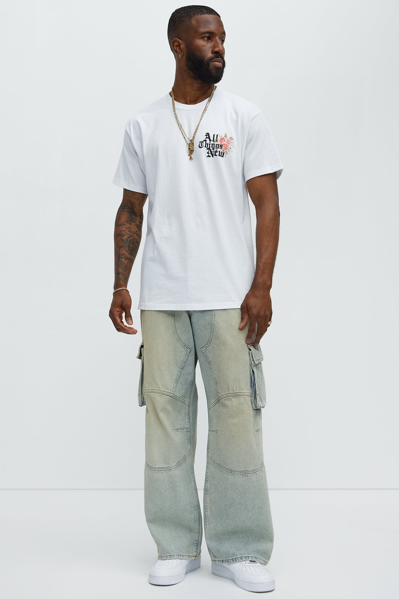 All Things New Short Sleeve Tee - White