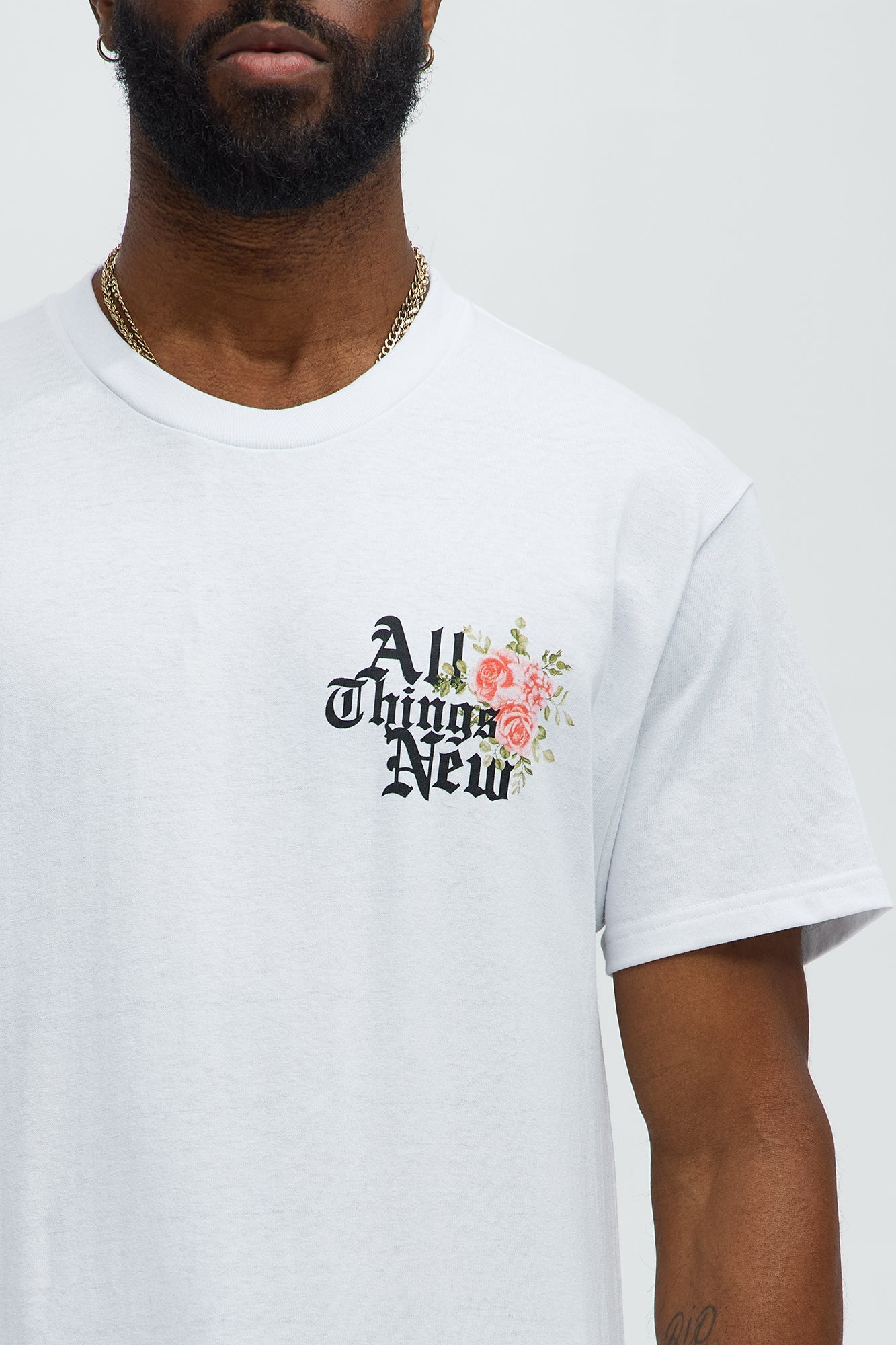 All Things New Short Sleeve Tee - White