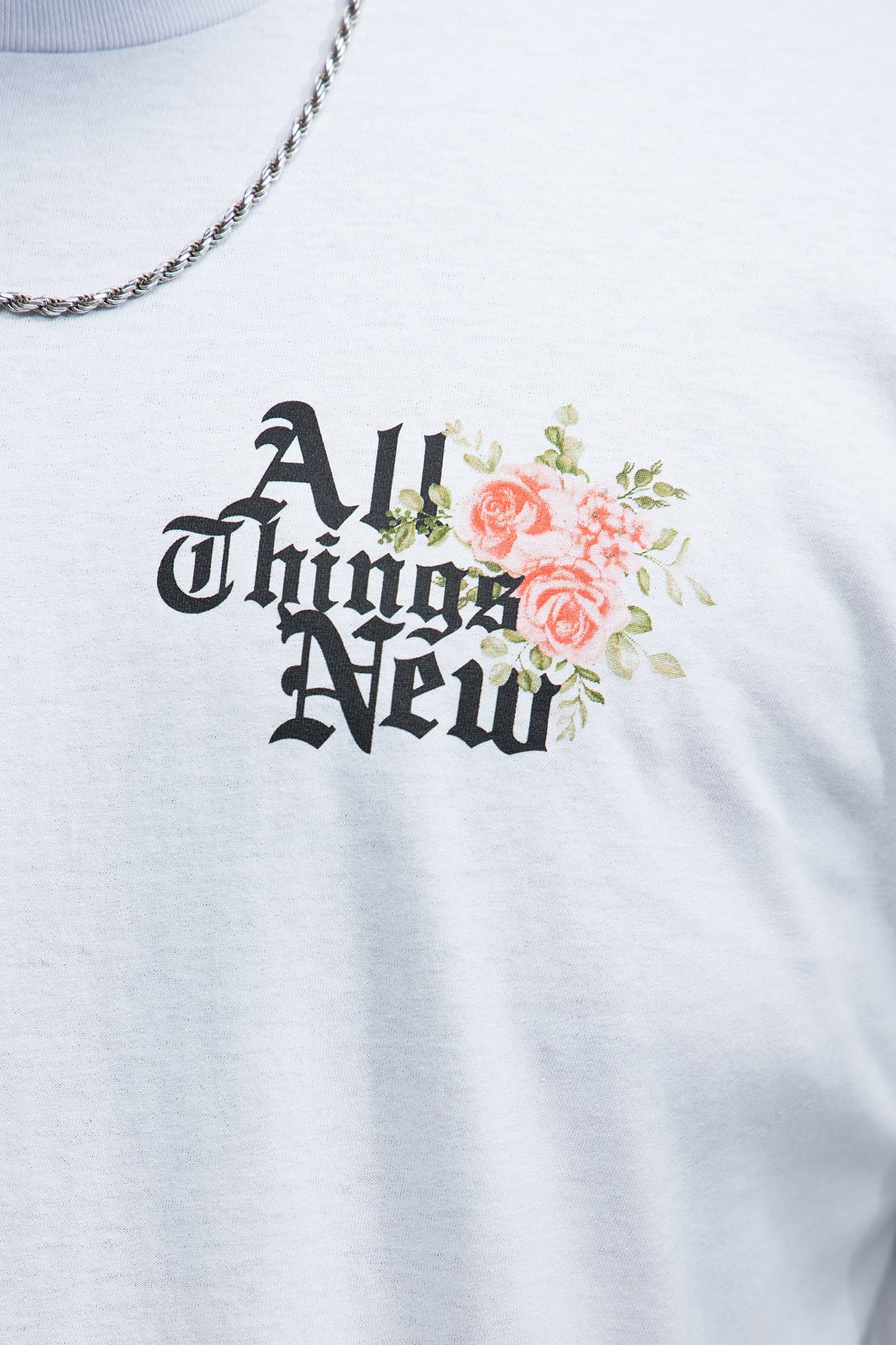 All Things New Short Sleeve Tee - White