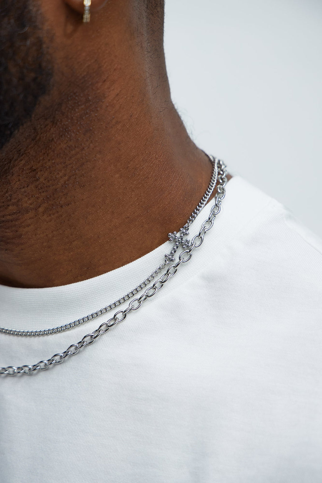 Alamo Necklace Set - Silver