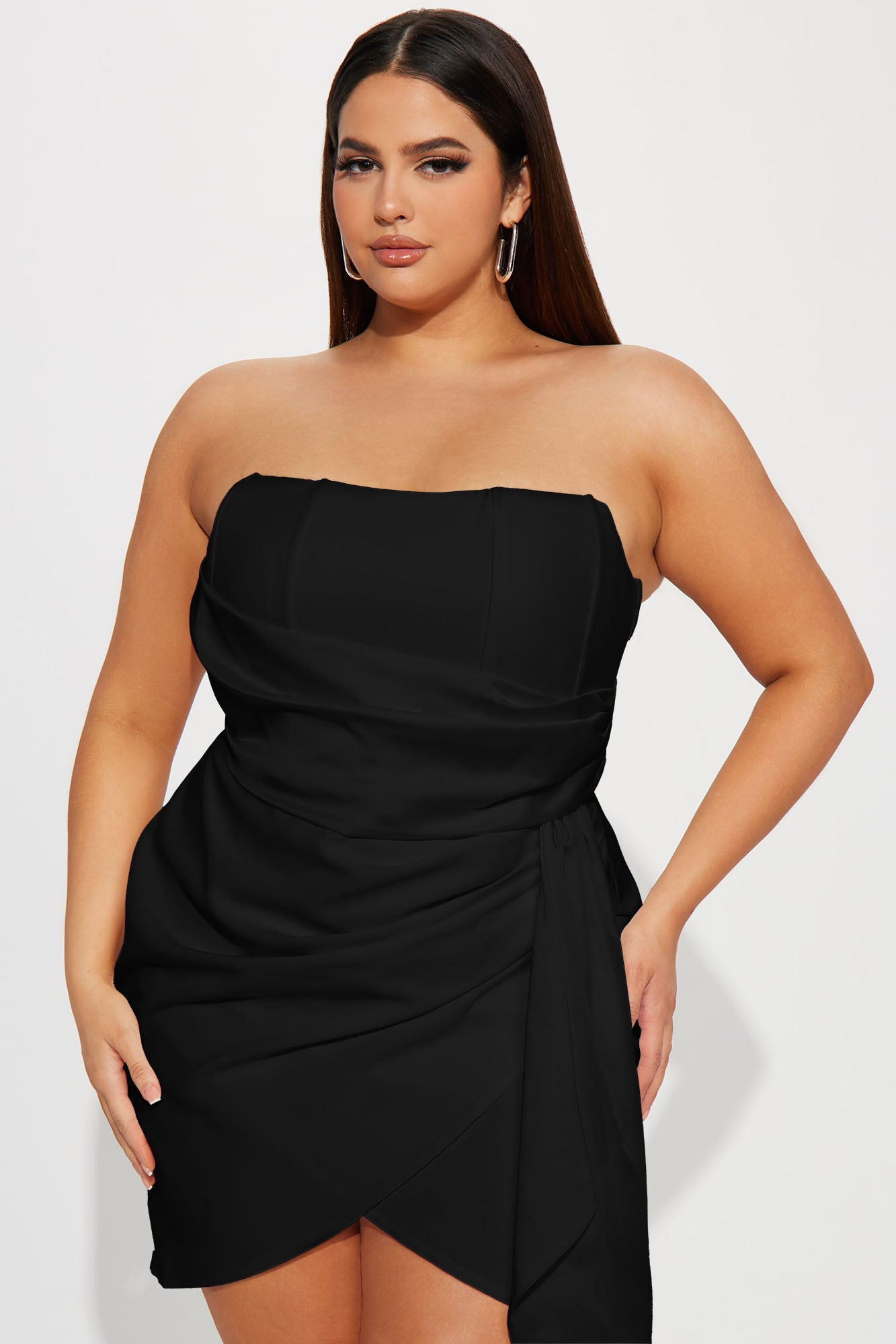Evermore Elegance Mini Dress - Black