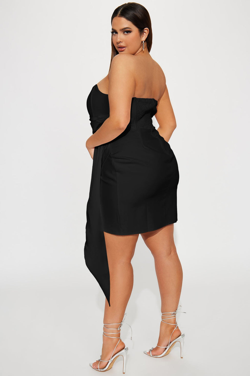 Evermore Elegance Mini Dress - Black