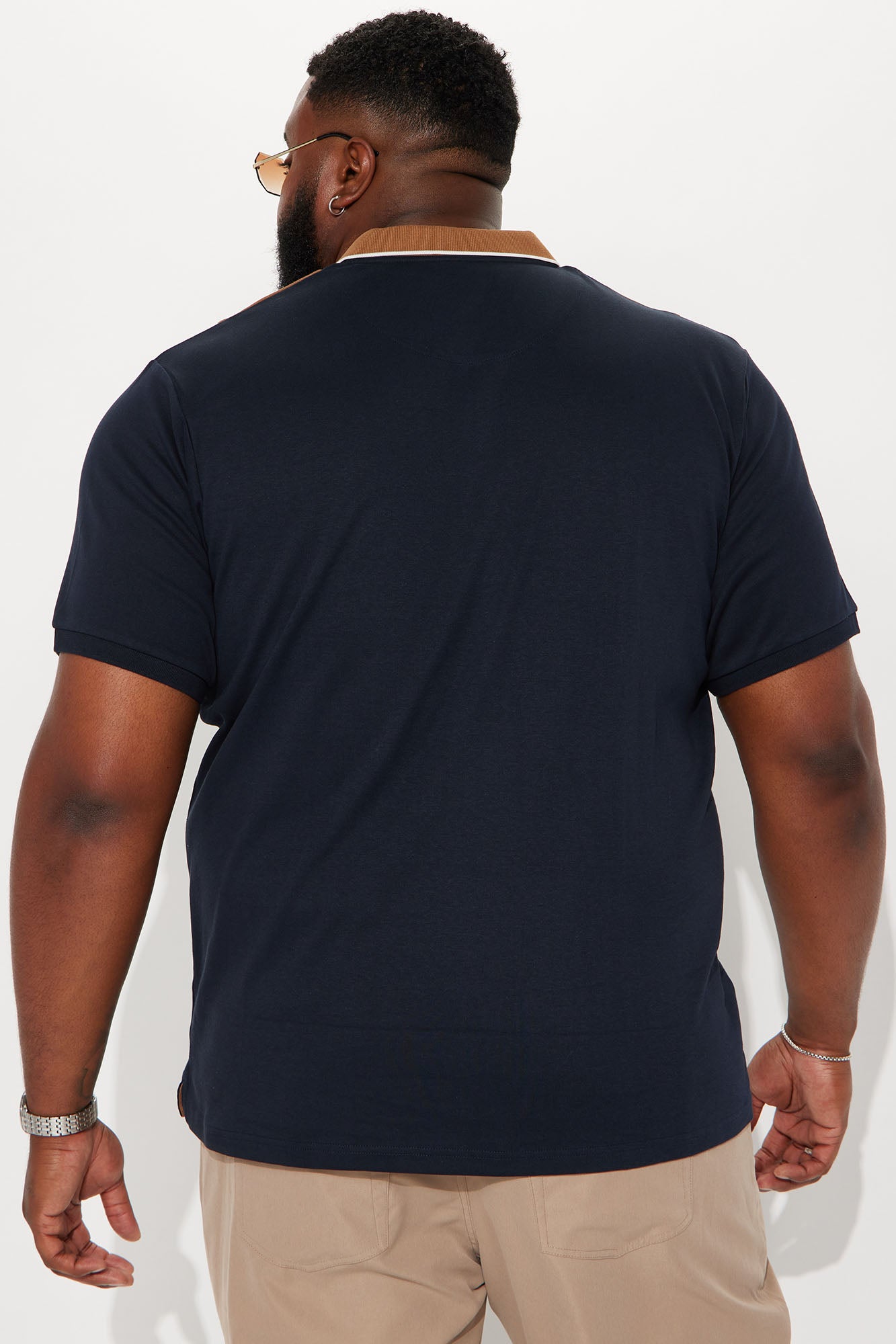Alley Cat Short Sleeve Polo - Multi Color