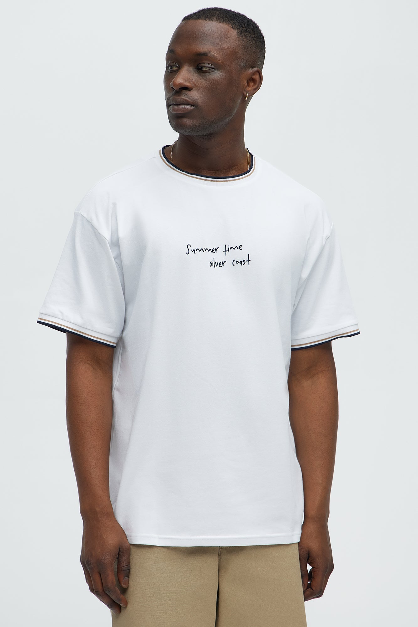 Contrary Short Sleeve Tee - White