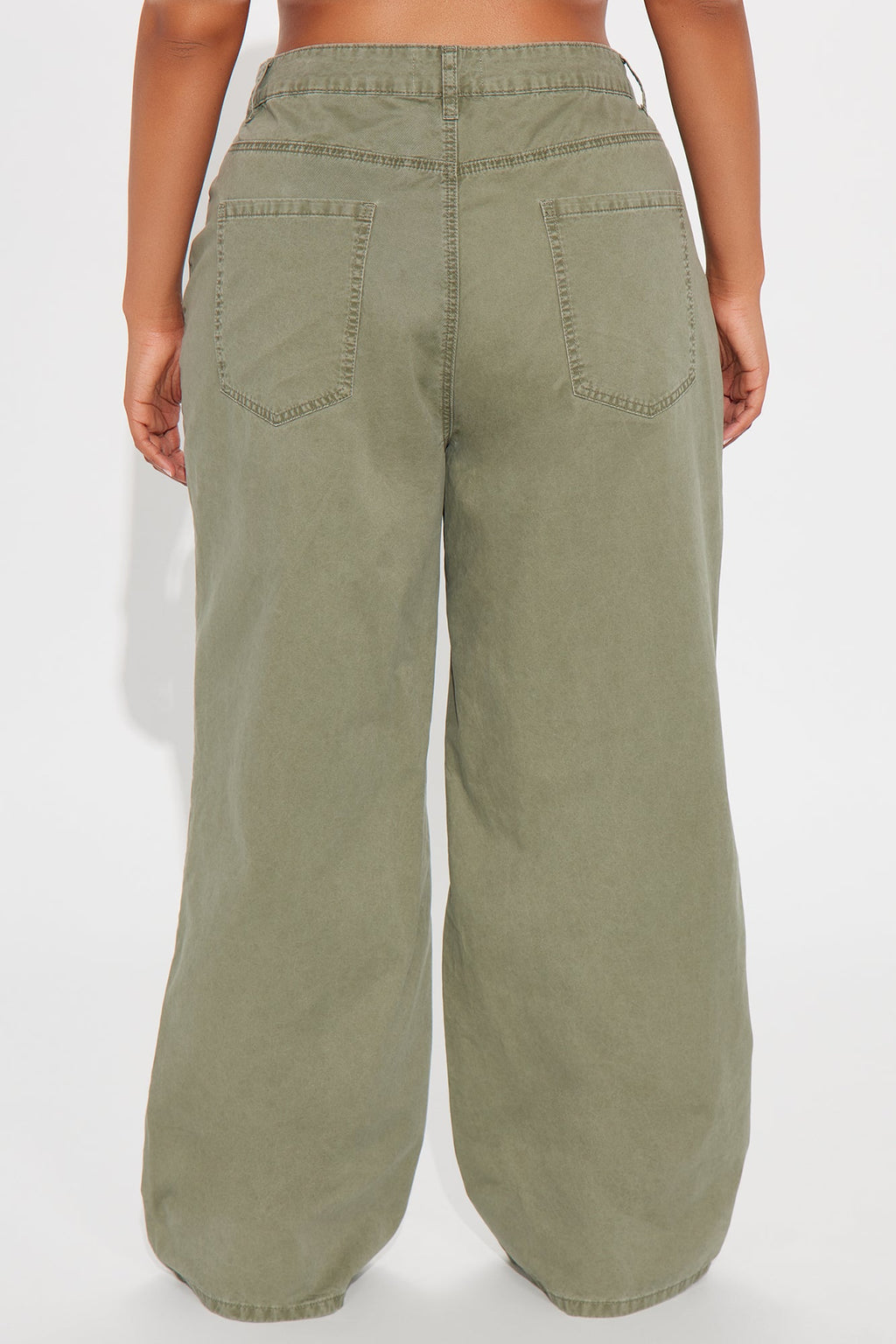 Megan Wide Leg Pant - Olive