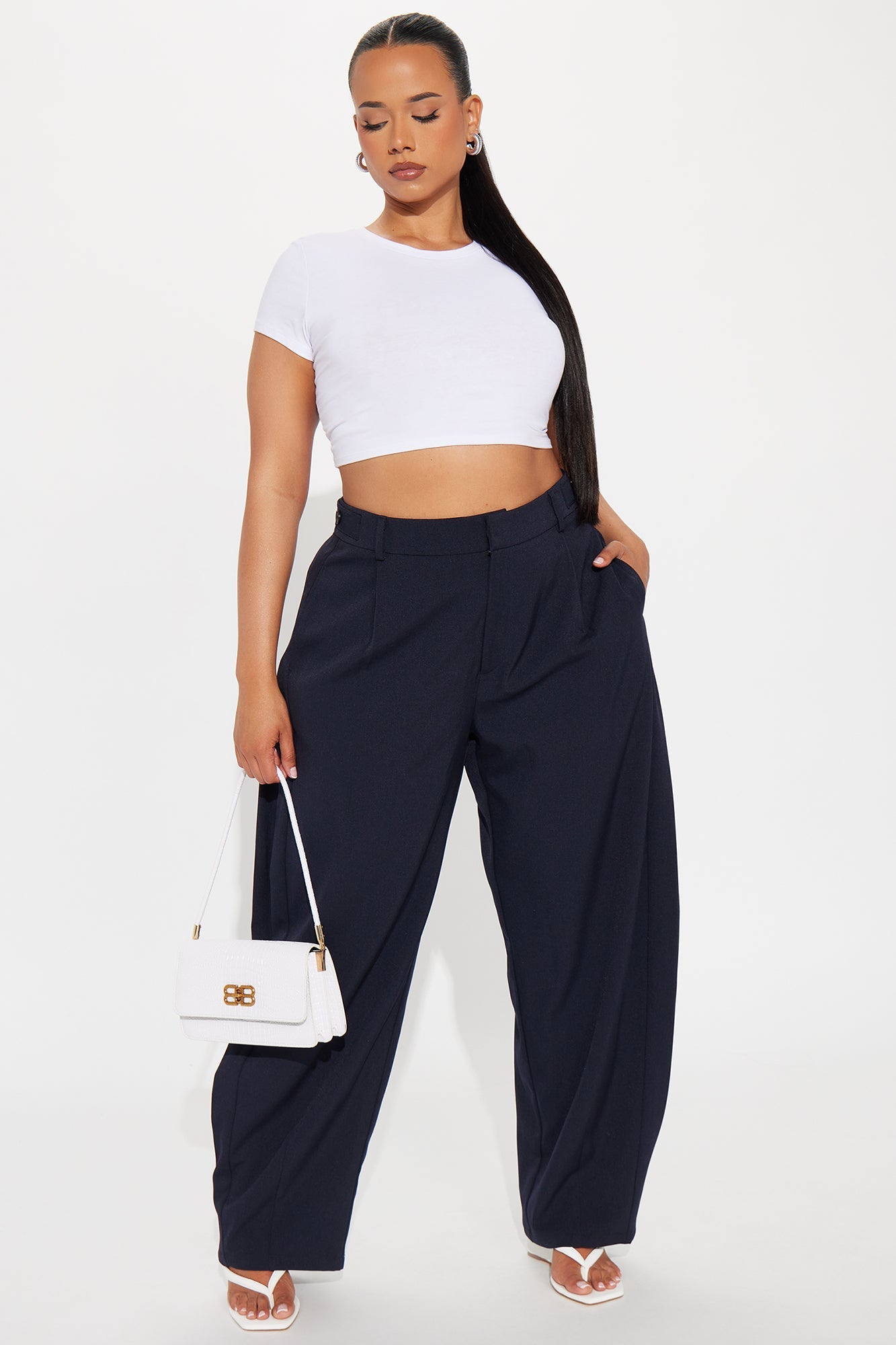 Brooklyn Trouser Pant - Navy