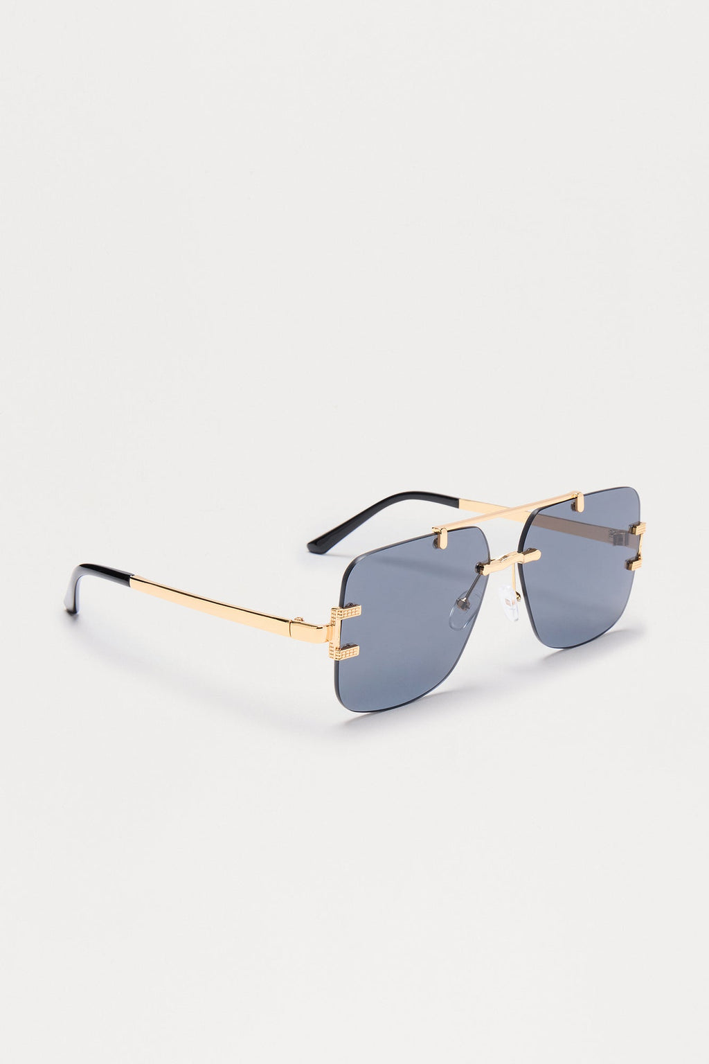 Alcor Mens Sunglasses - Gold/Smoke
