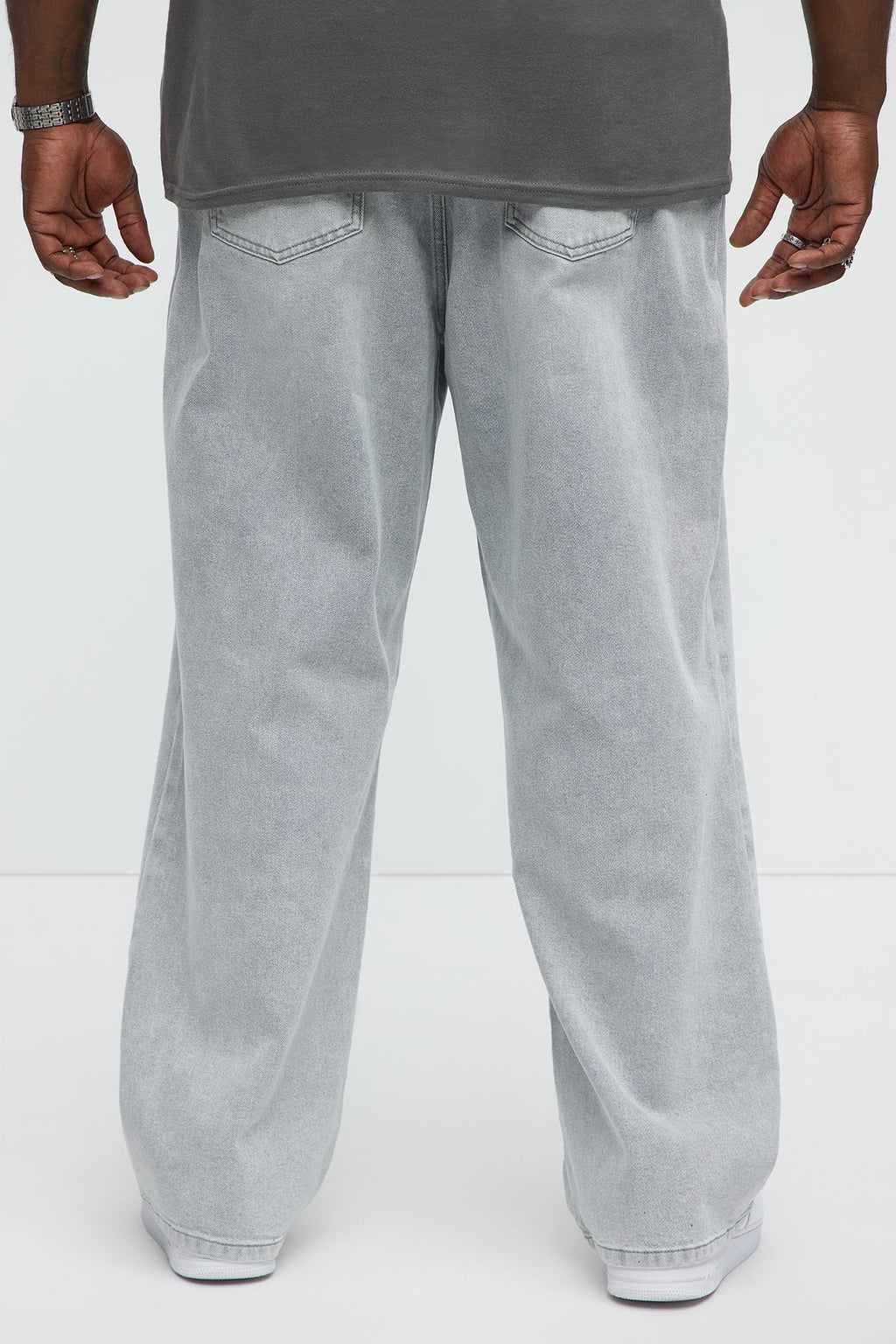 Kylan Classic Baggy Jeans - Slate Grey