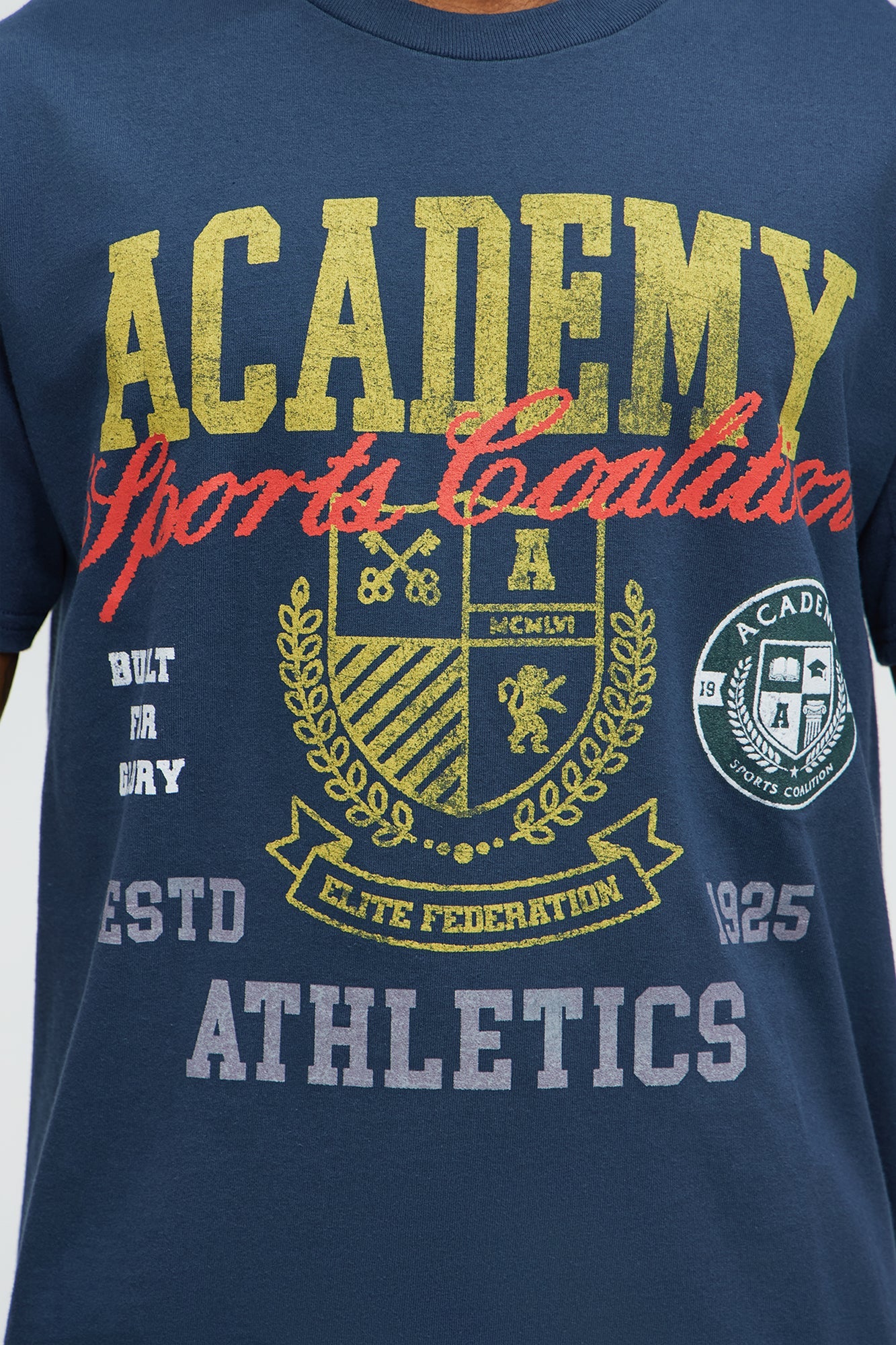 Academy Athletics Short Sleeve Tee - Blue