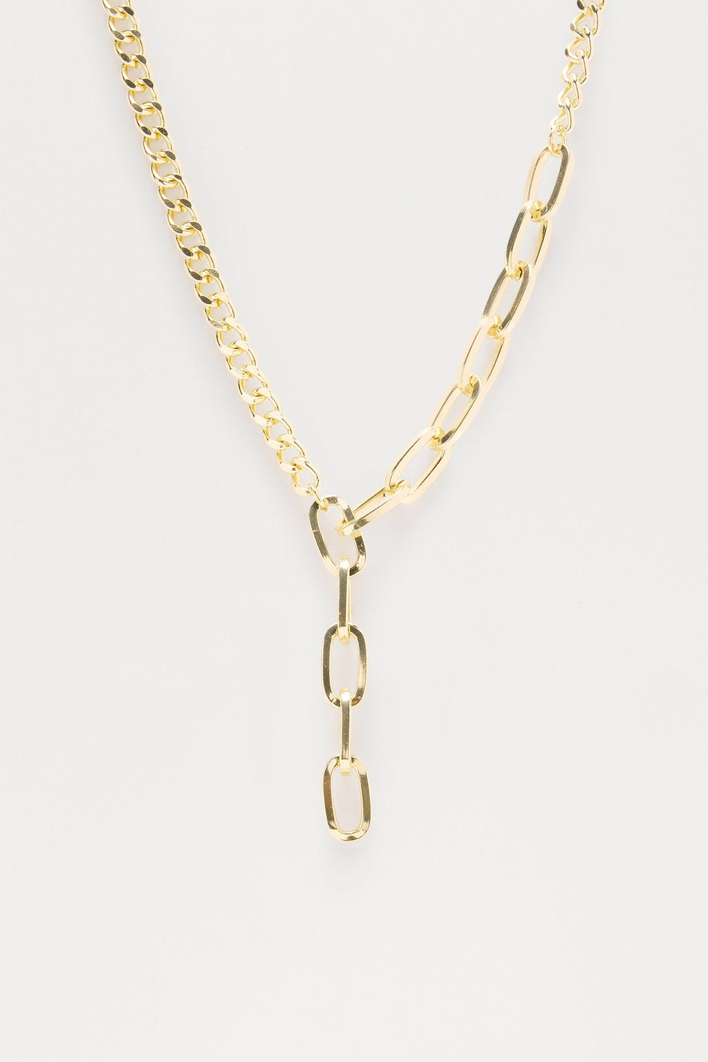 Aliso Lariet Link Chain - Gold