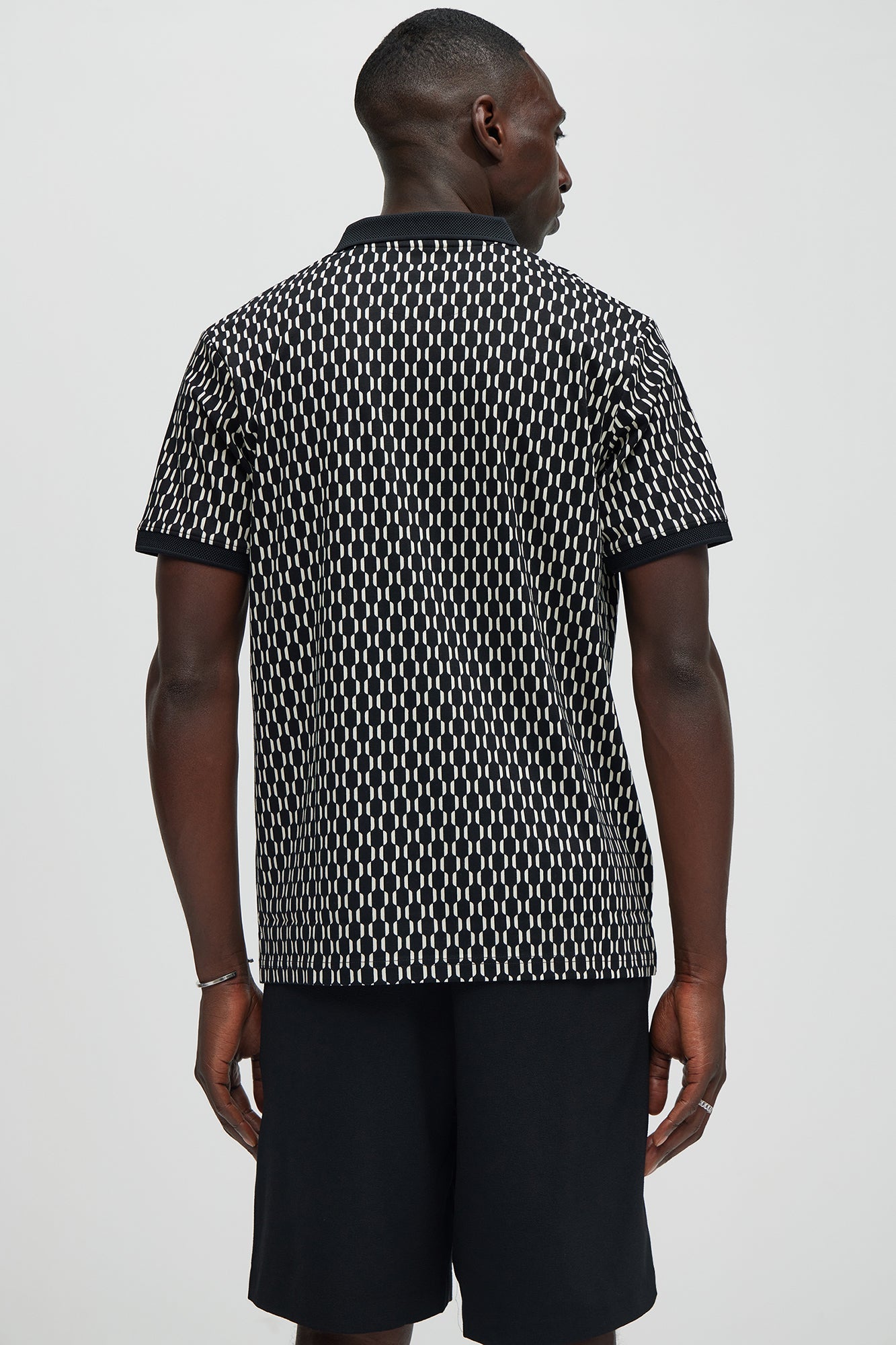 Interlocked Polo - Black