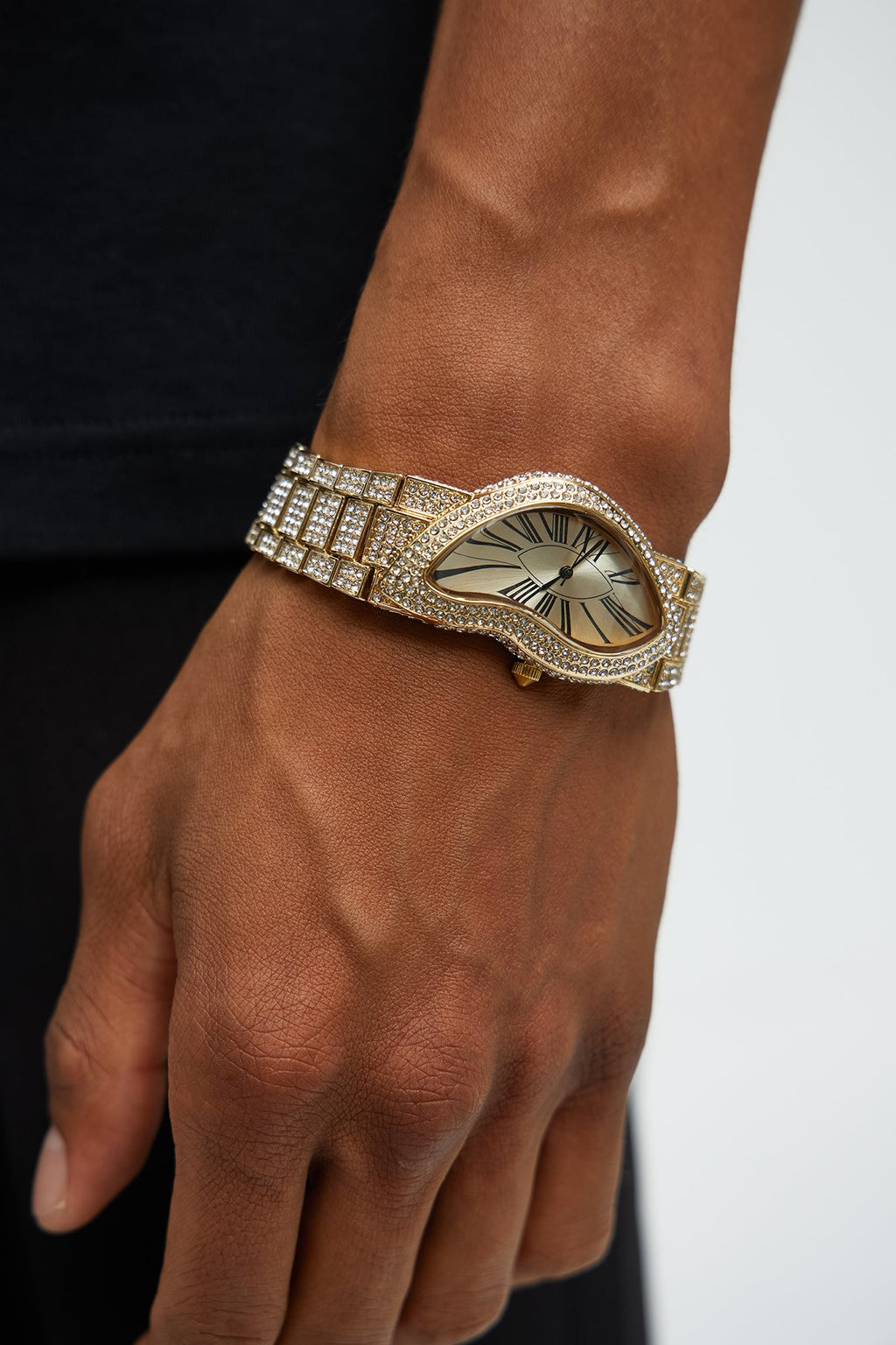 Abstract Mens Watch - Gold