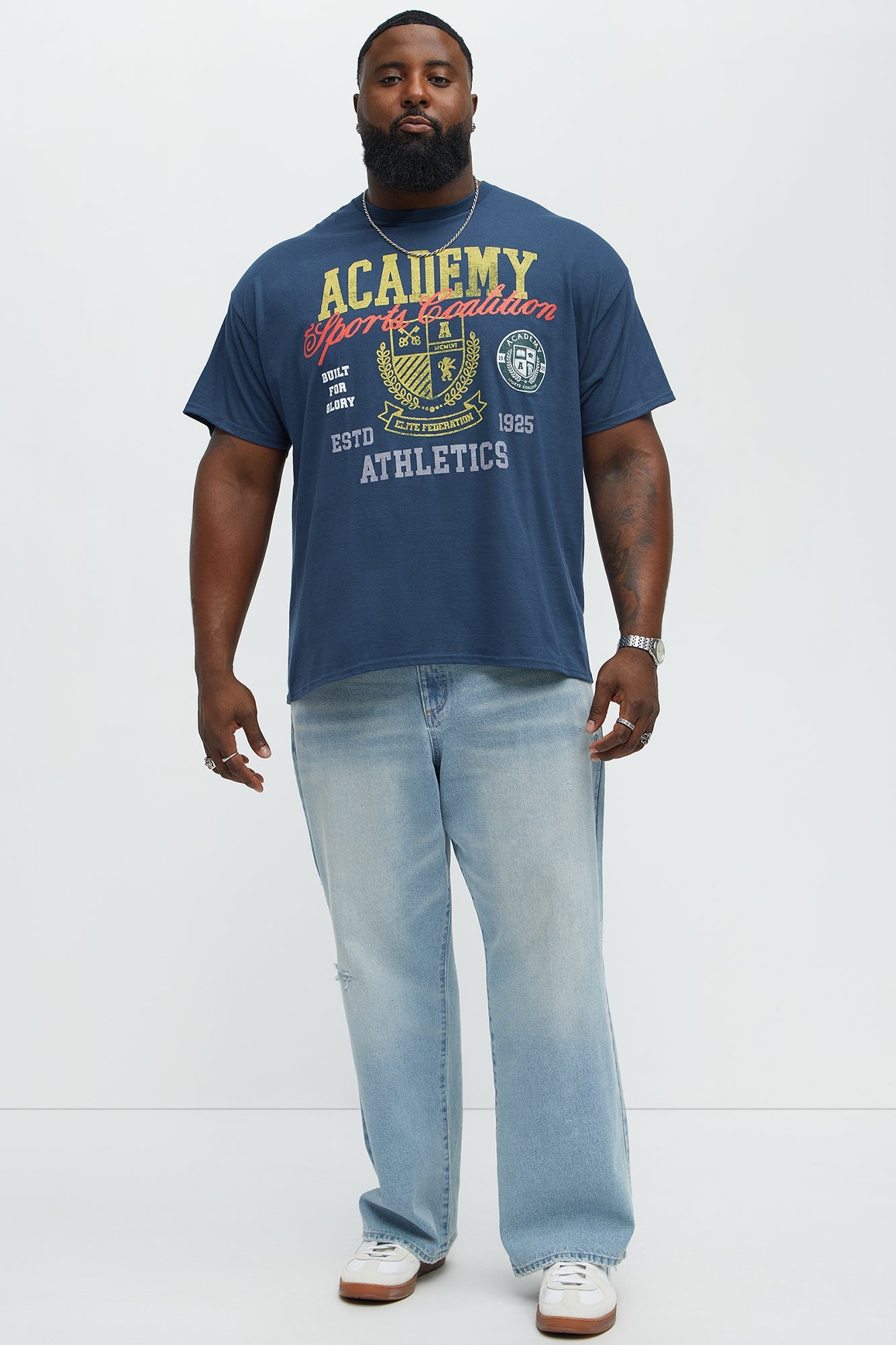Academy Athletics Short Sleeve Tee - Blue
