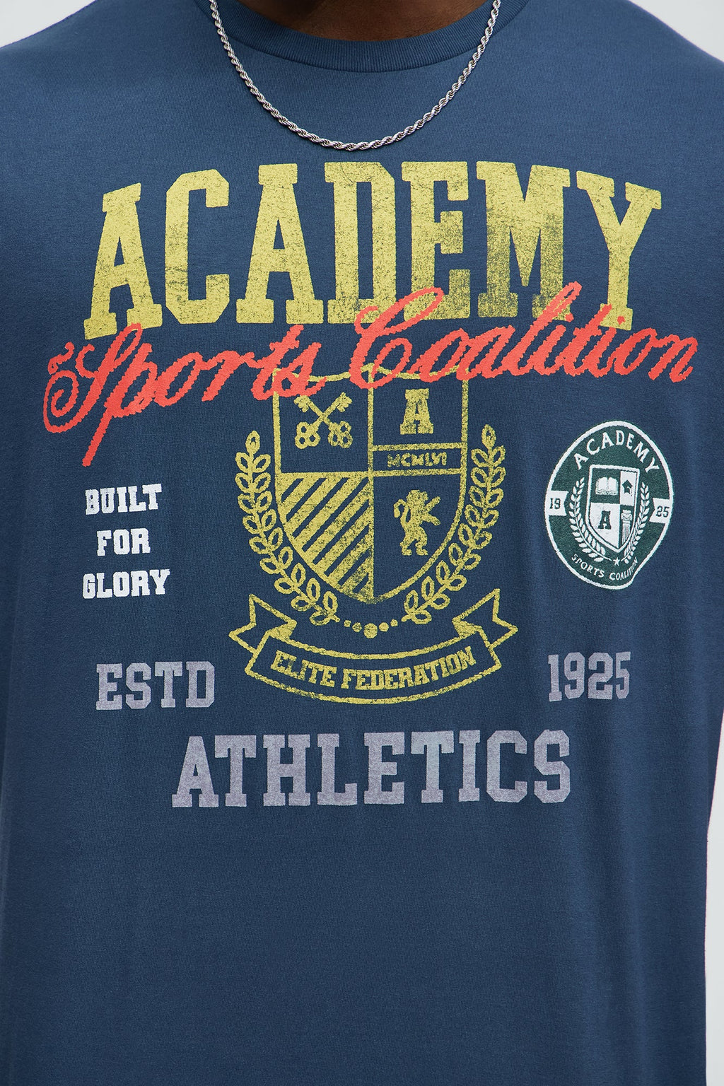 Academy Athletics Short Sleeve Tee - Blue