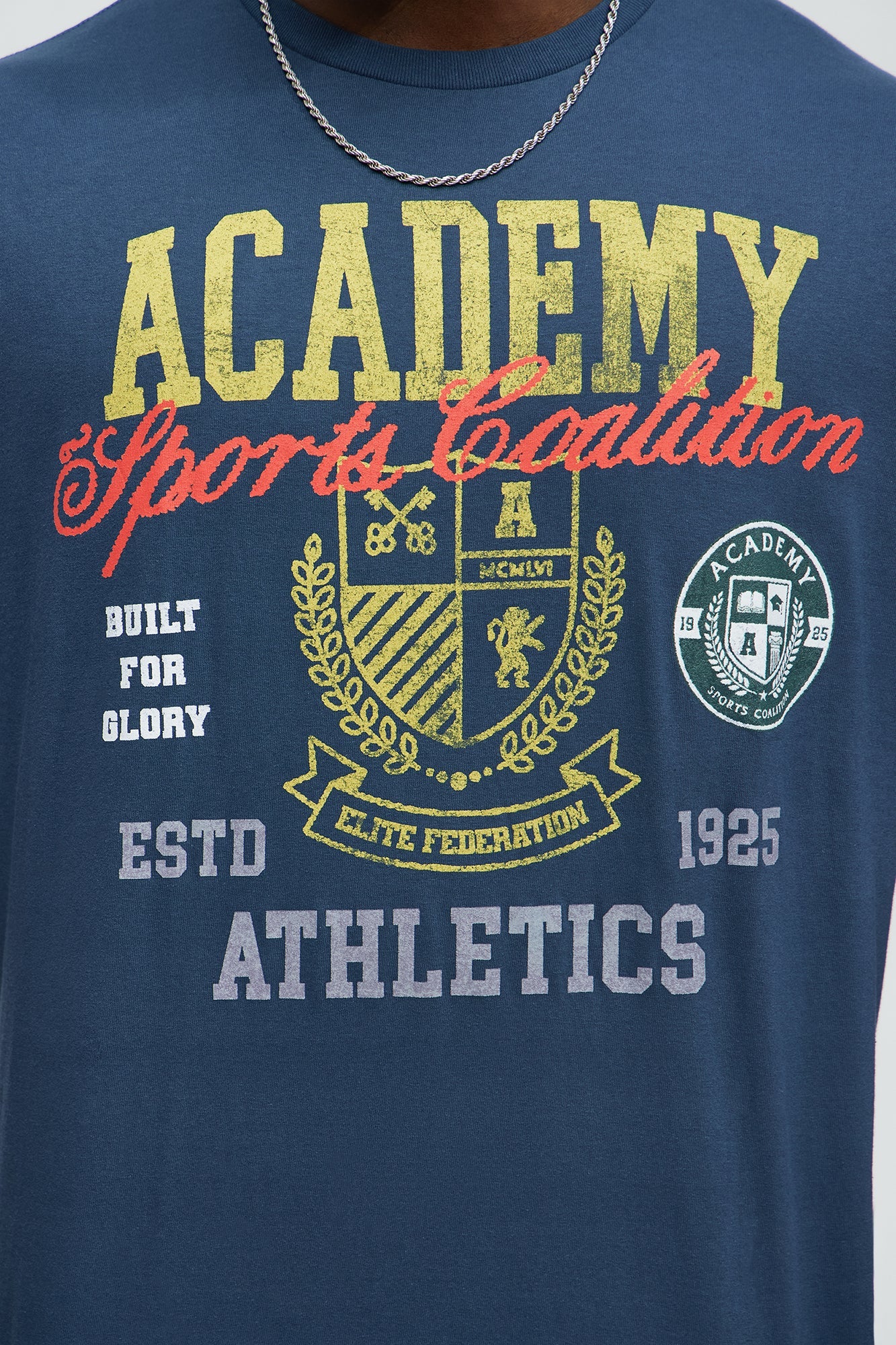 Academy Athletics Short Sleeve Tee - Blue