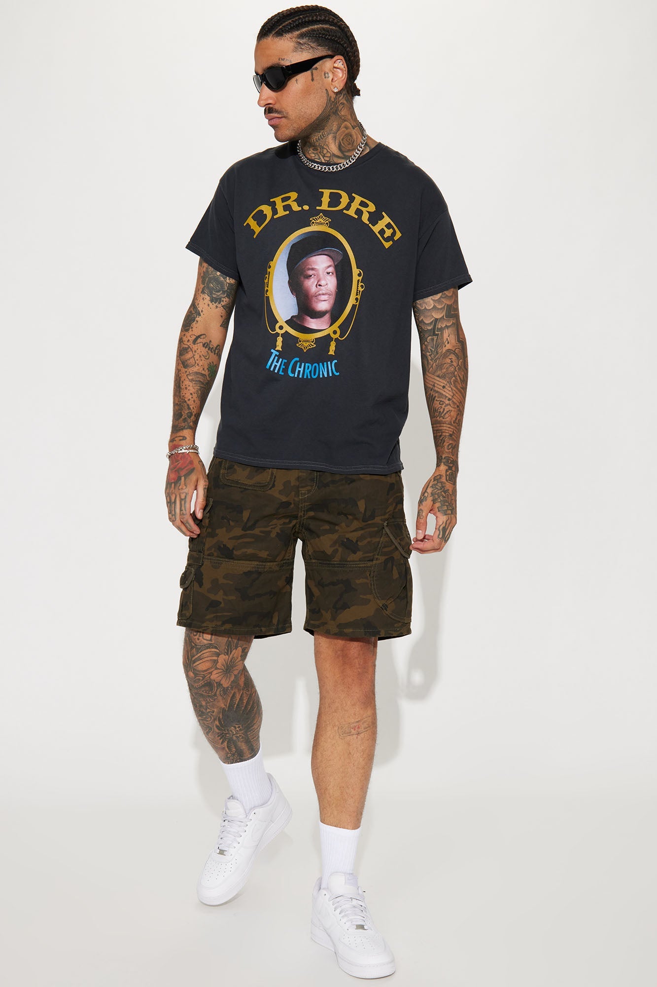 Next Moves Twill Cargo Shorts - Camouflage