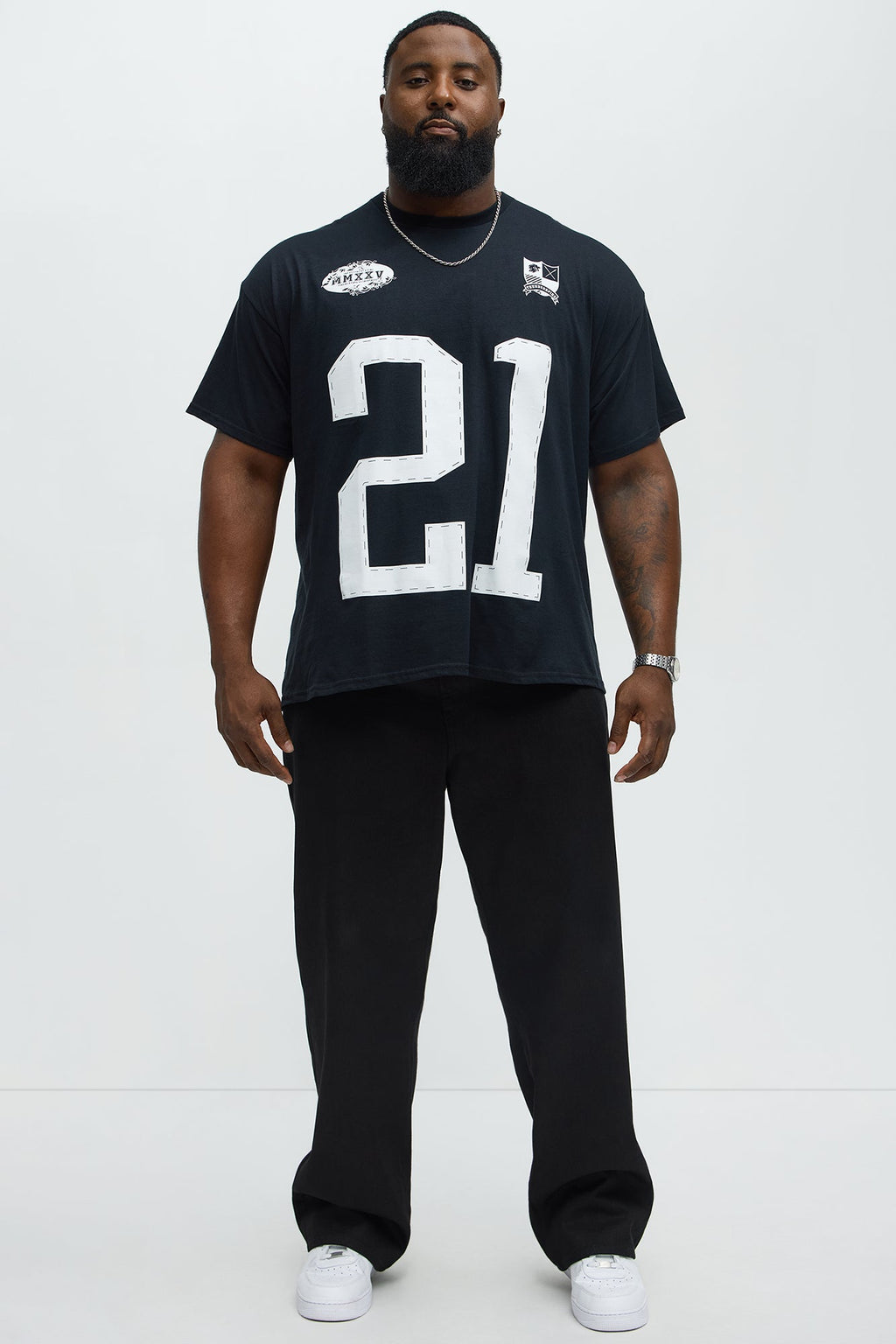 All State Thunder Short Sleeve Tee - Black
