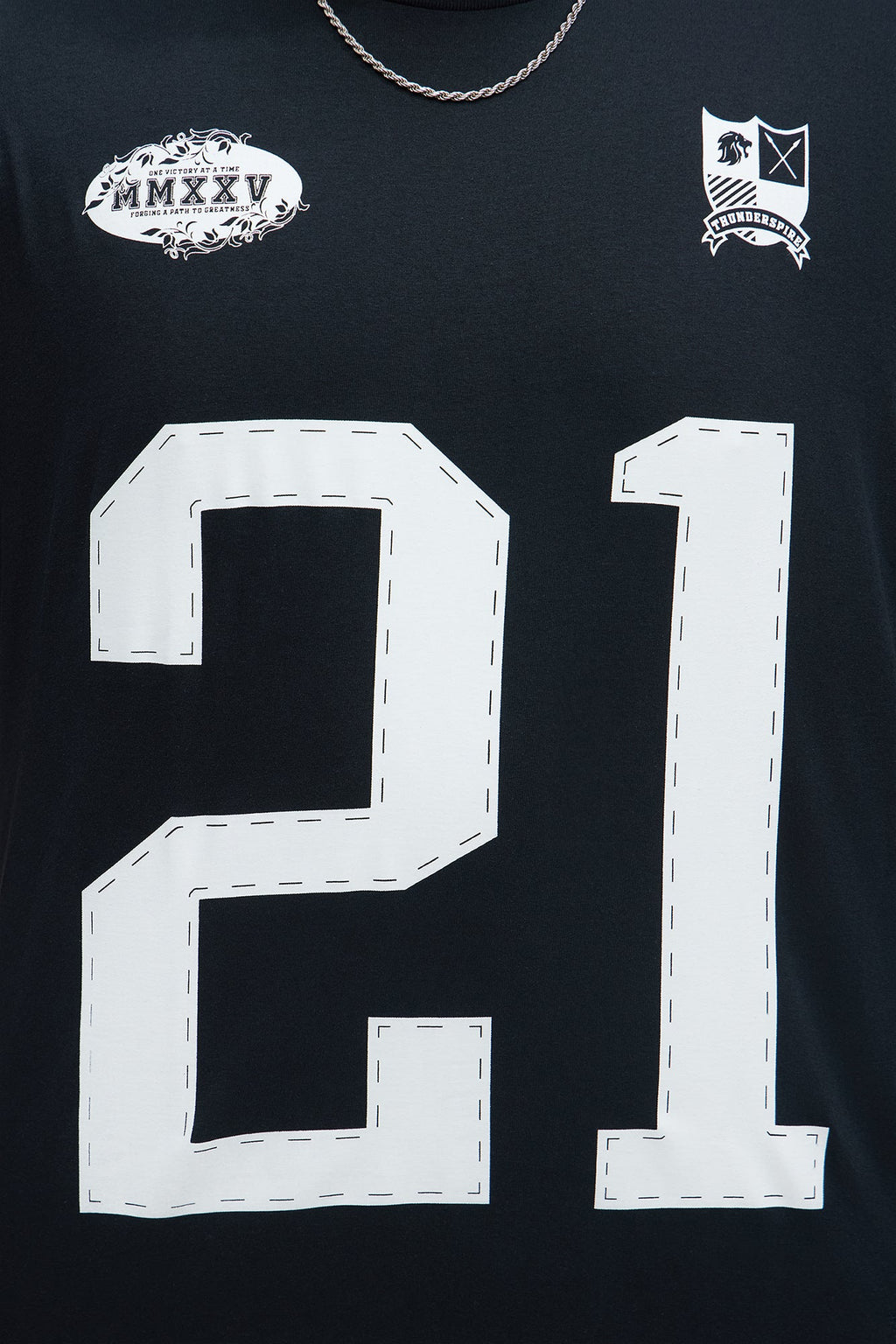 All State Thunder Short Sleeve Tee - Black