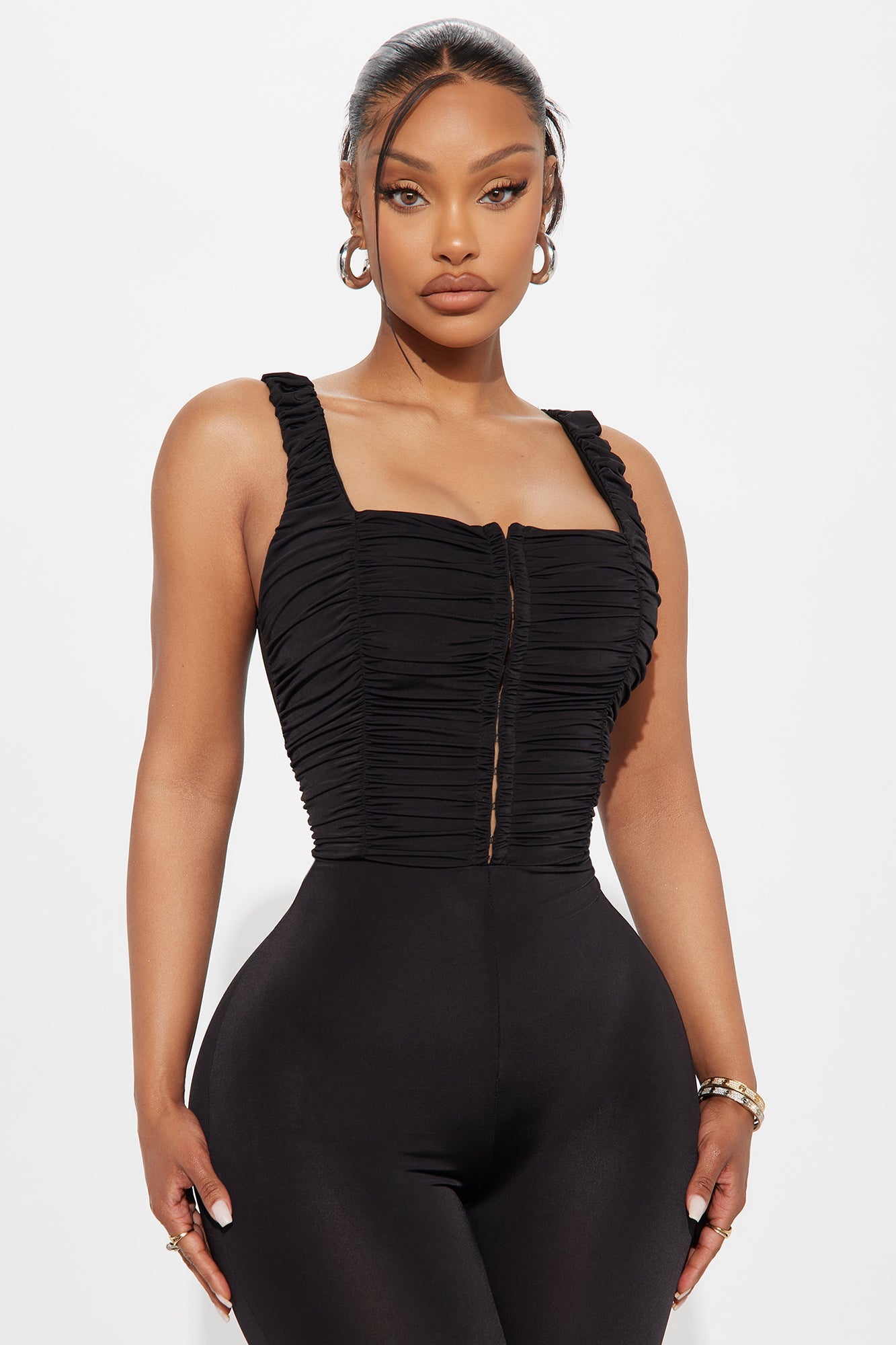 Marissa Capri Jumpsuit - Black