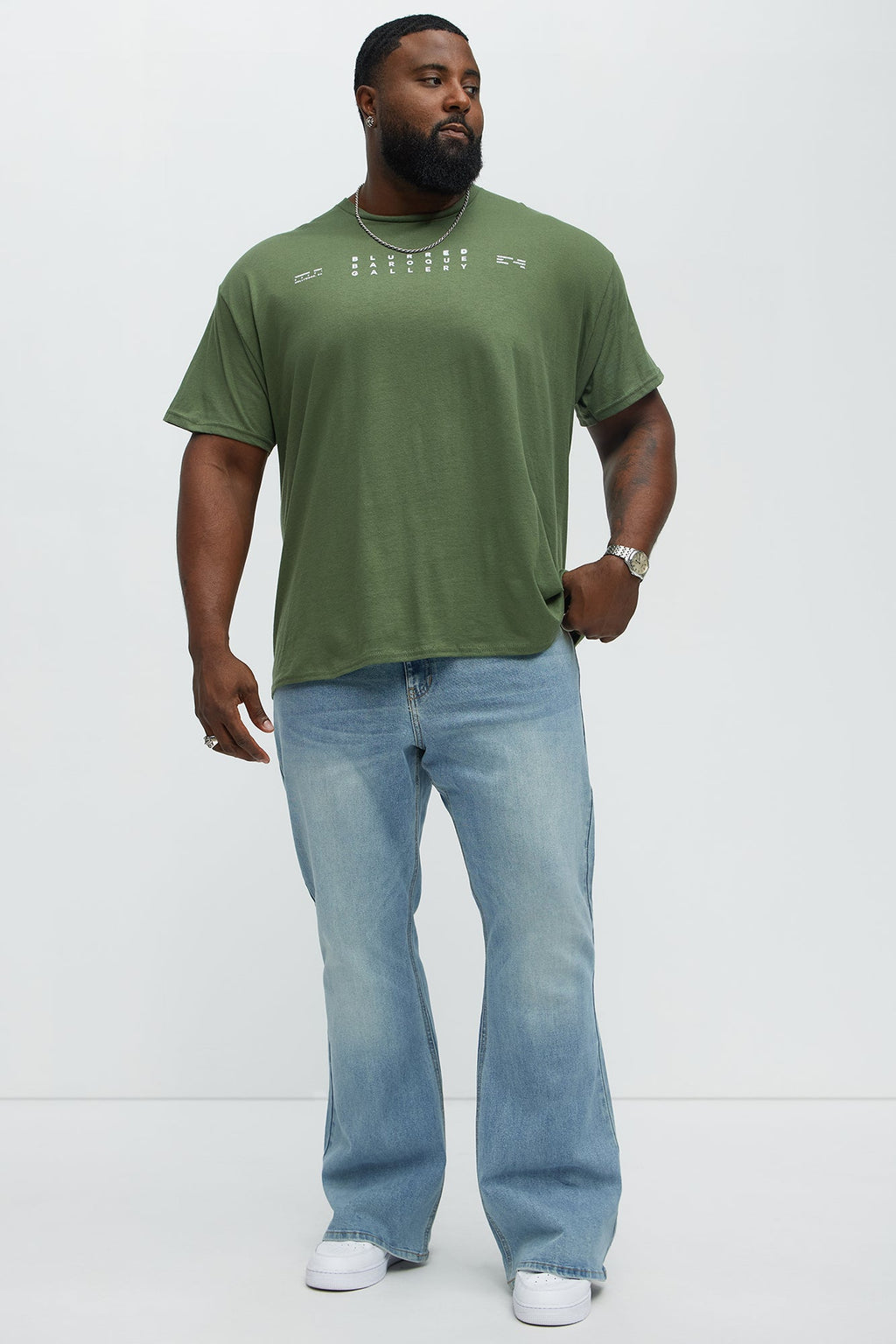AD Fonte Short Sleeve Tee - Olive