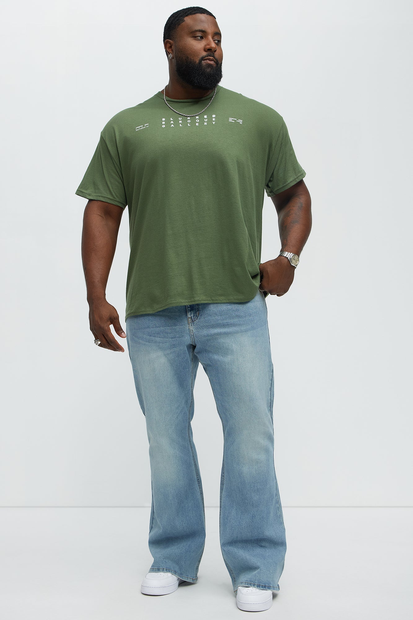 AD Fonte Short Sleeve Tee - Olive