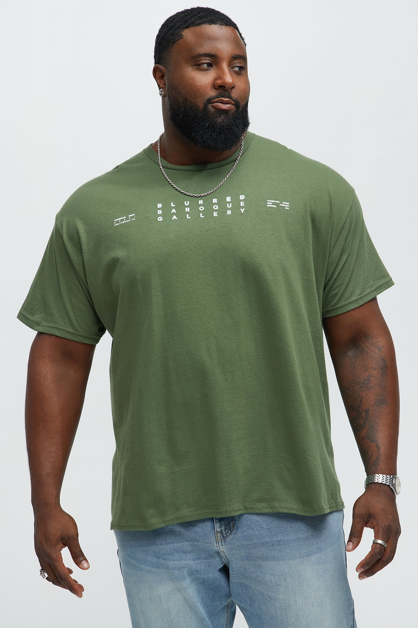 AD Fonte Short Sleeve Tee - Olive