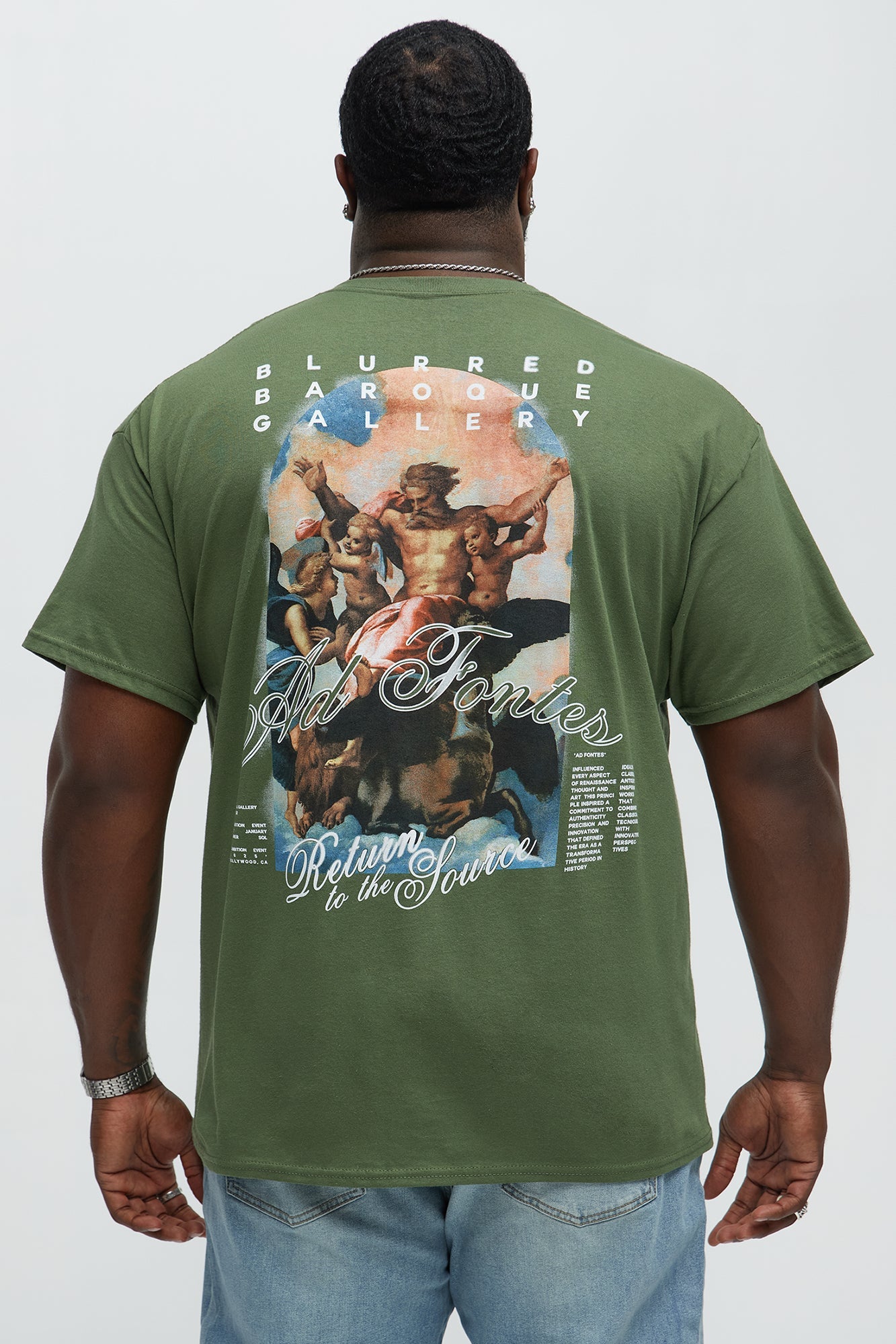 AD Fonte Short Sleeve Tee - Olive
