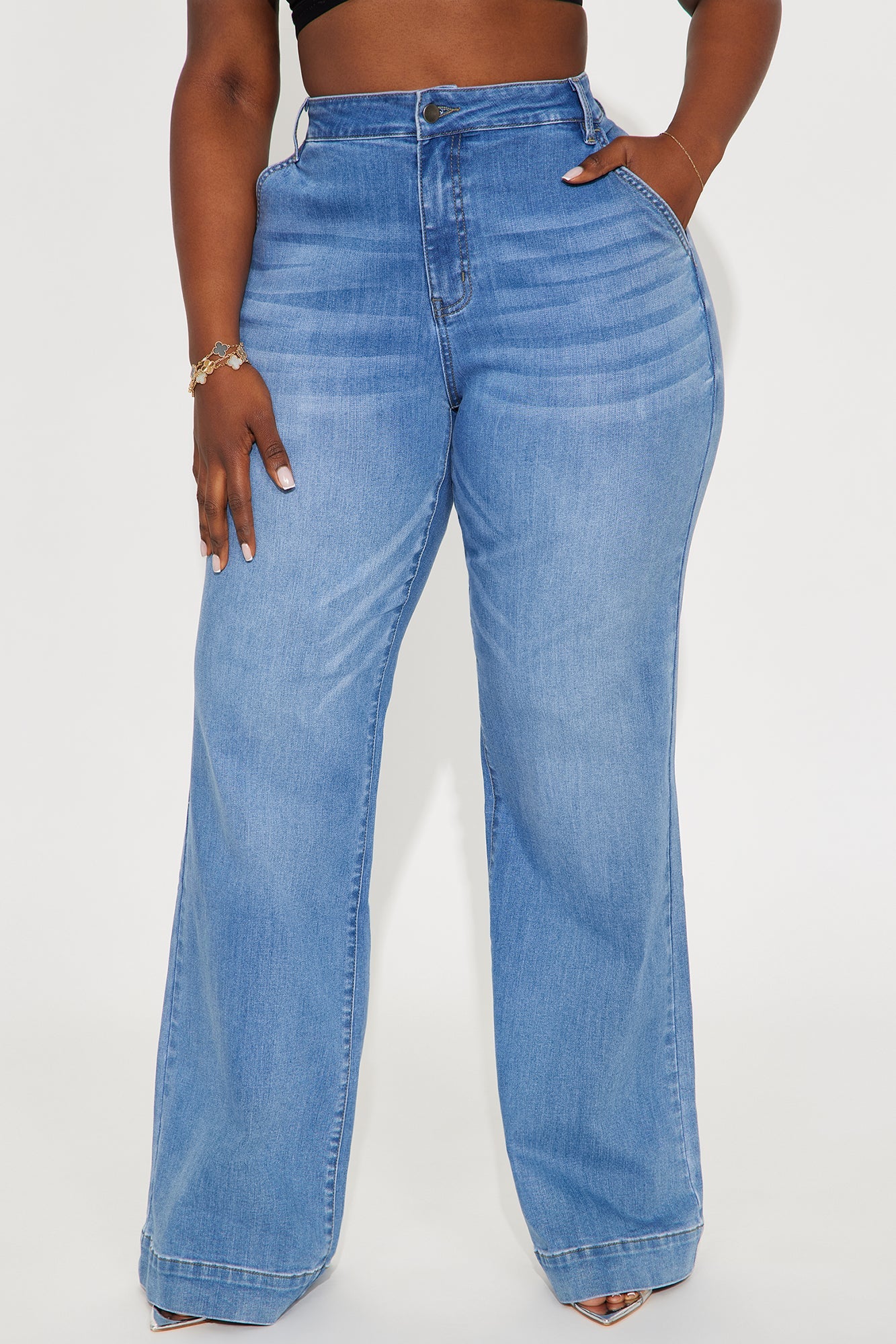 Tall Margot Stretch Trouser Jeans - Medium Wash