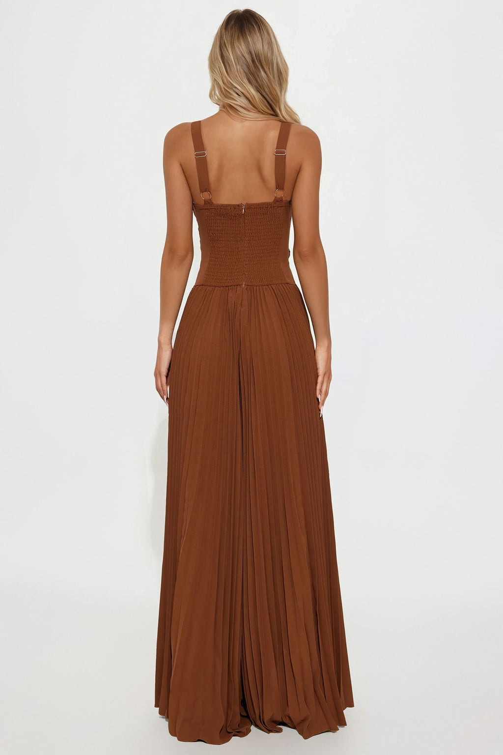 Feel The Waves Jumpsuit - Brown